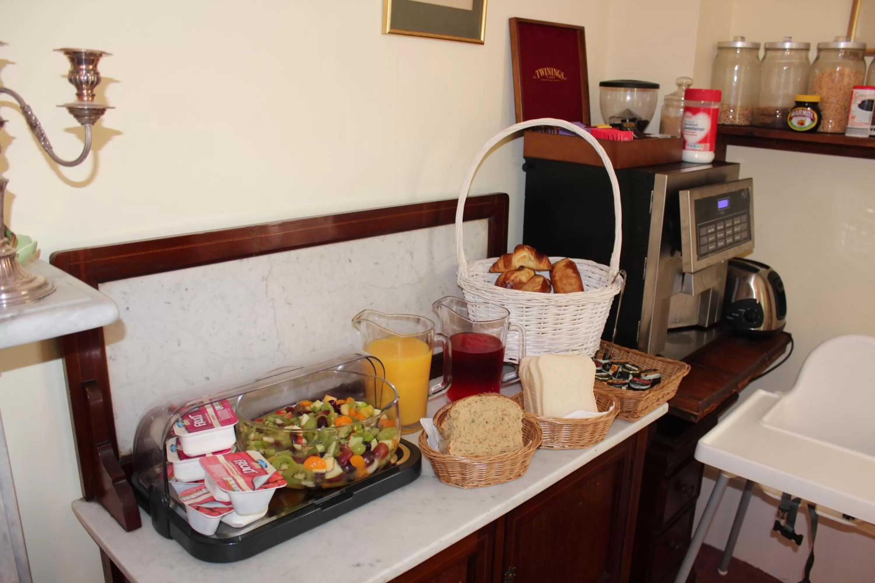 Food close-up in Molland Manor House Bed & Breakfast