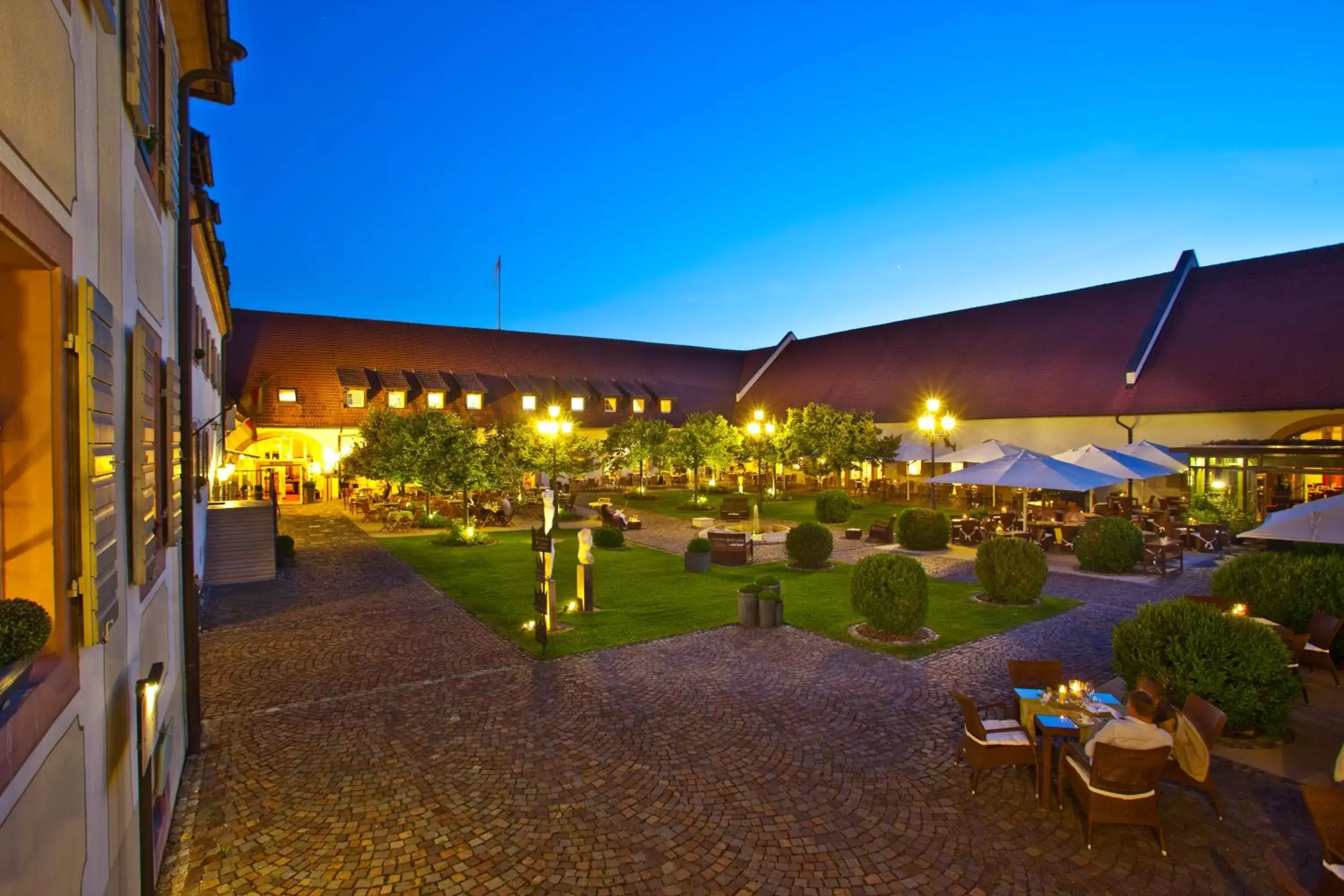 Patio in Schloss Reinach