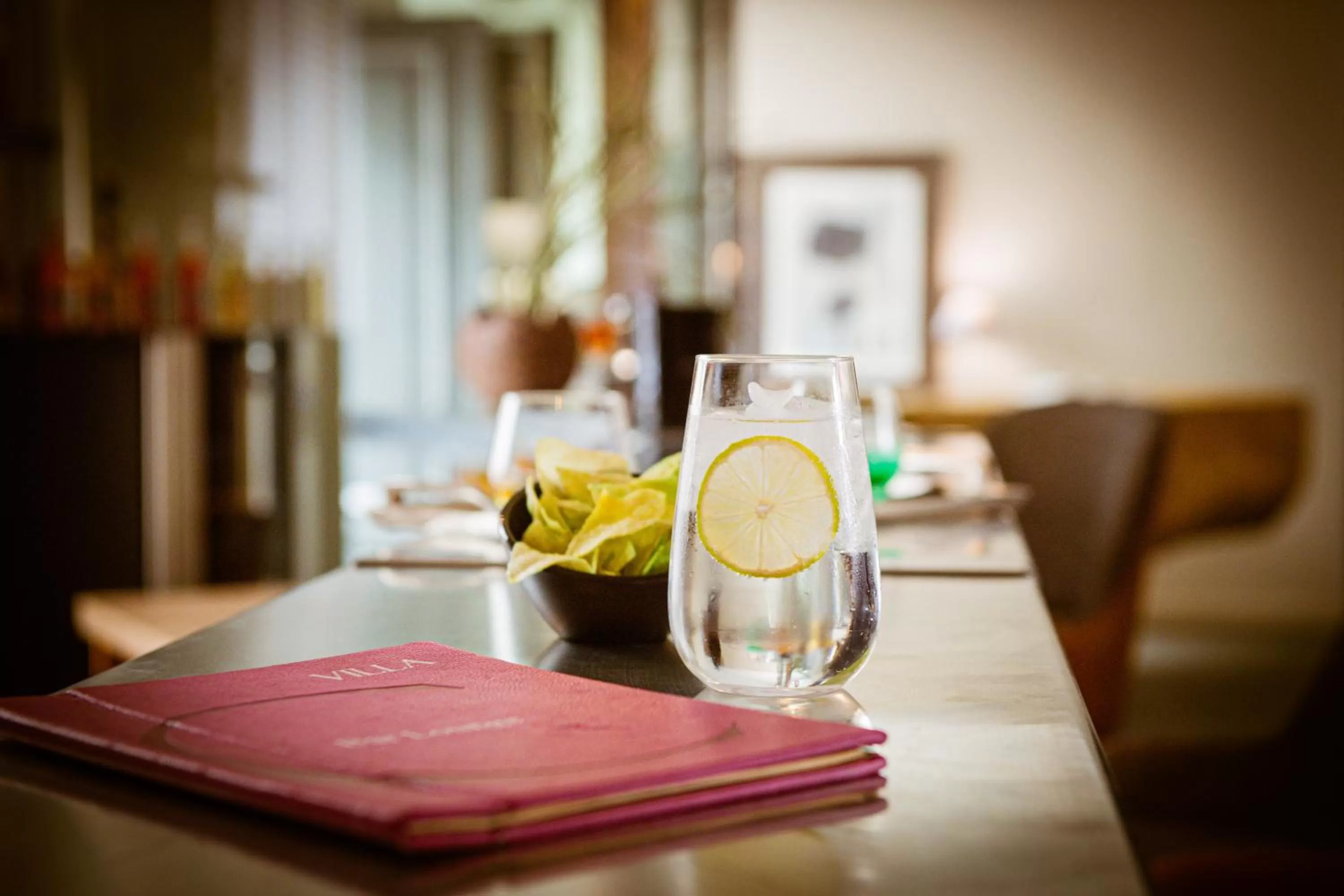 Lounge or bar in Logis Villa C Hôtel