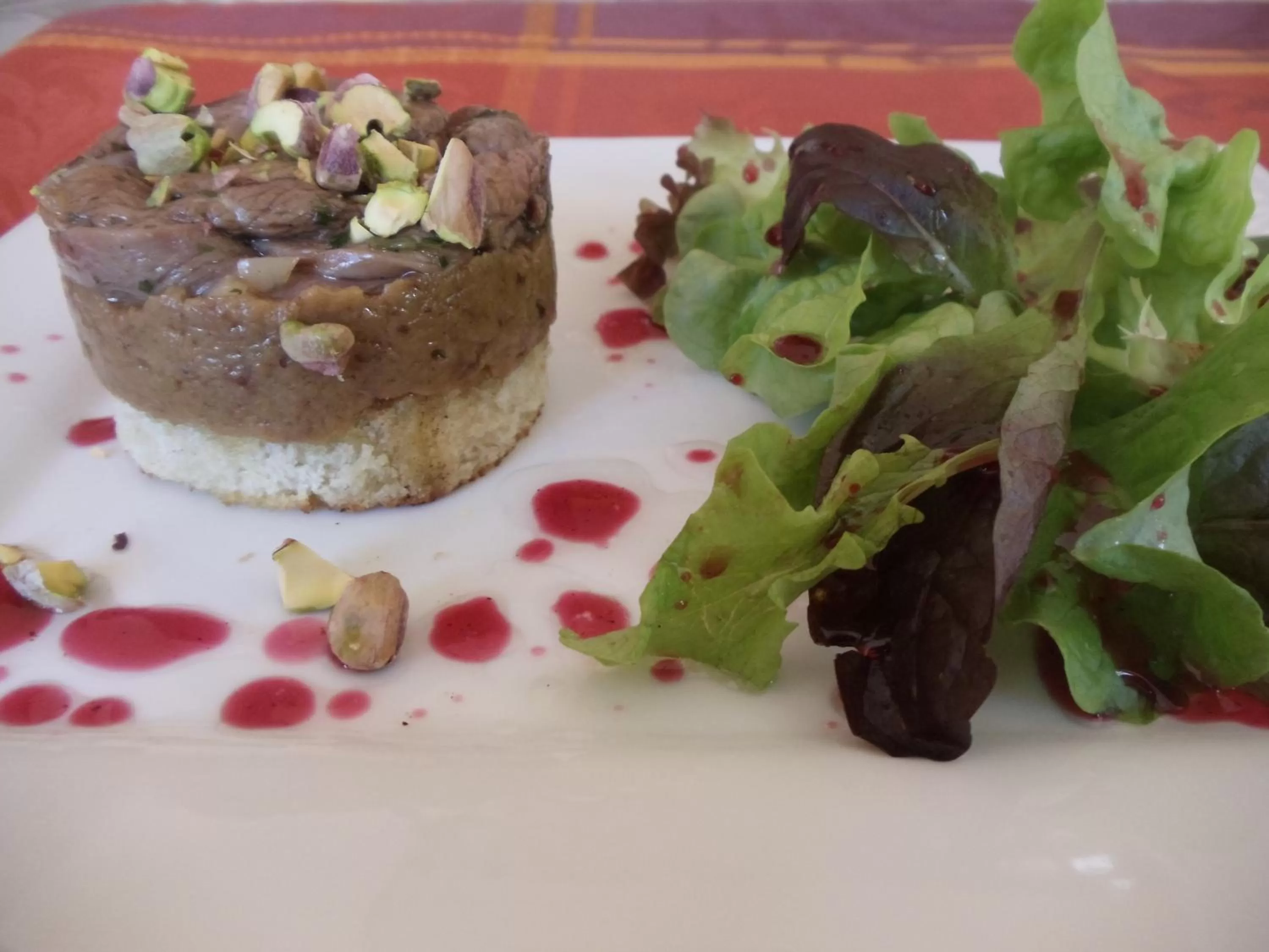 Food close-up in Maison d'hôtes de Charme Les Bruhasses