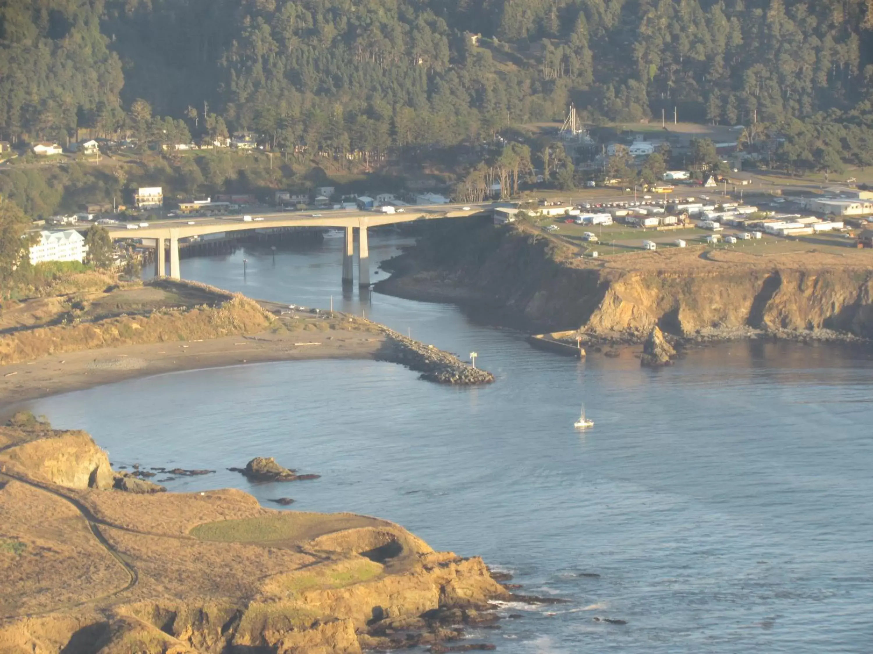 Bird's eye view in North Cliff Hotel