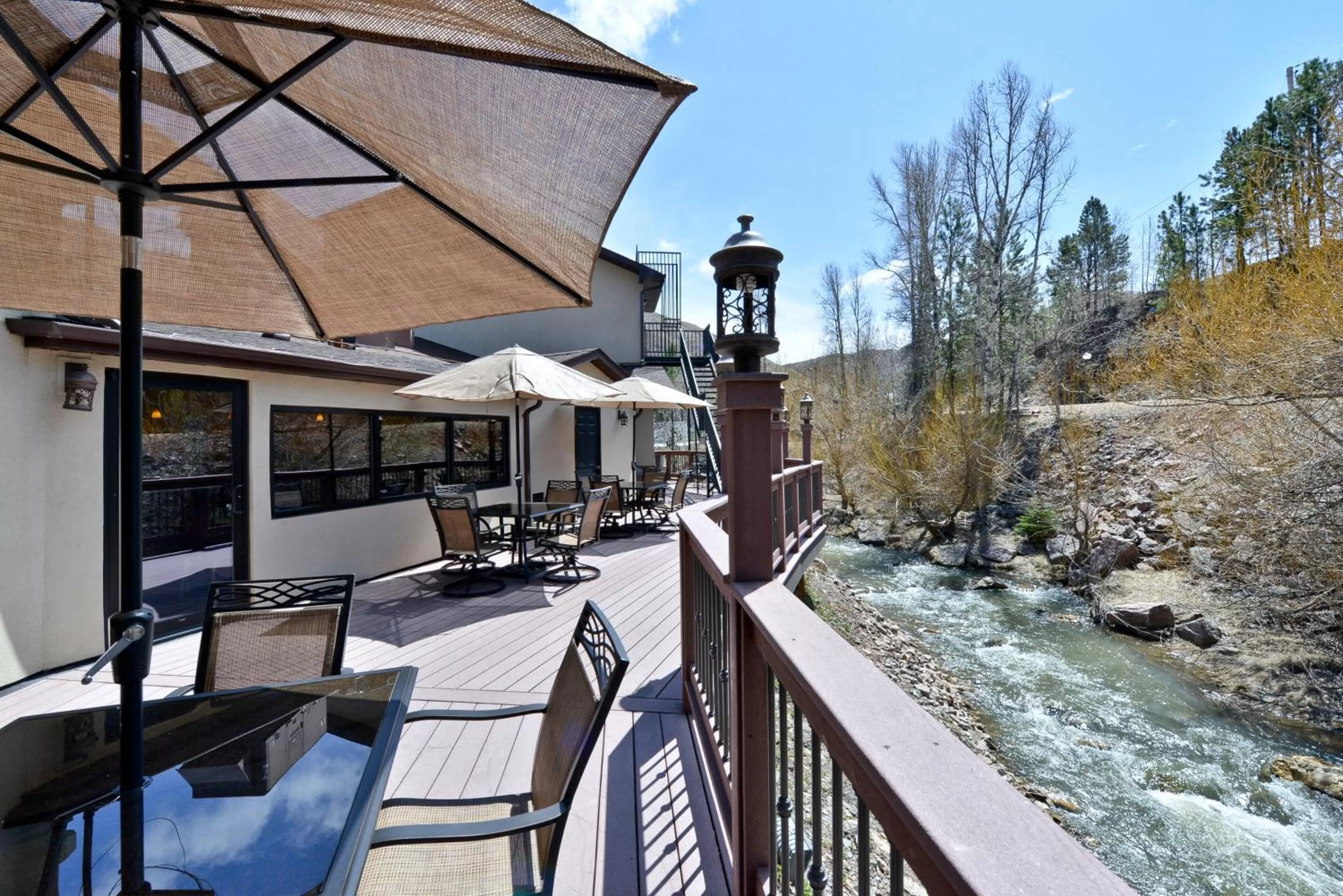Balcony/Terrace in Super 8 by Wyndham Deadwood Black Hills Area