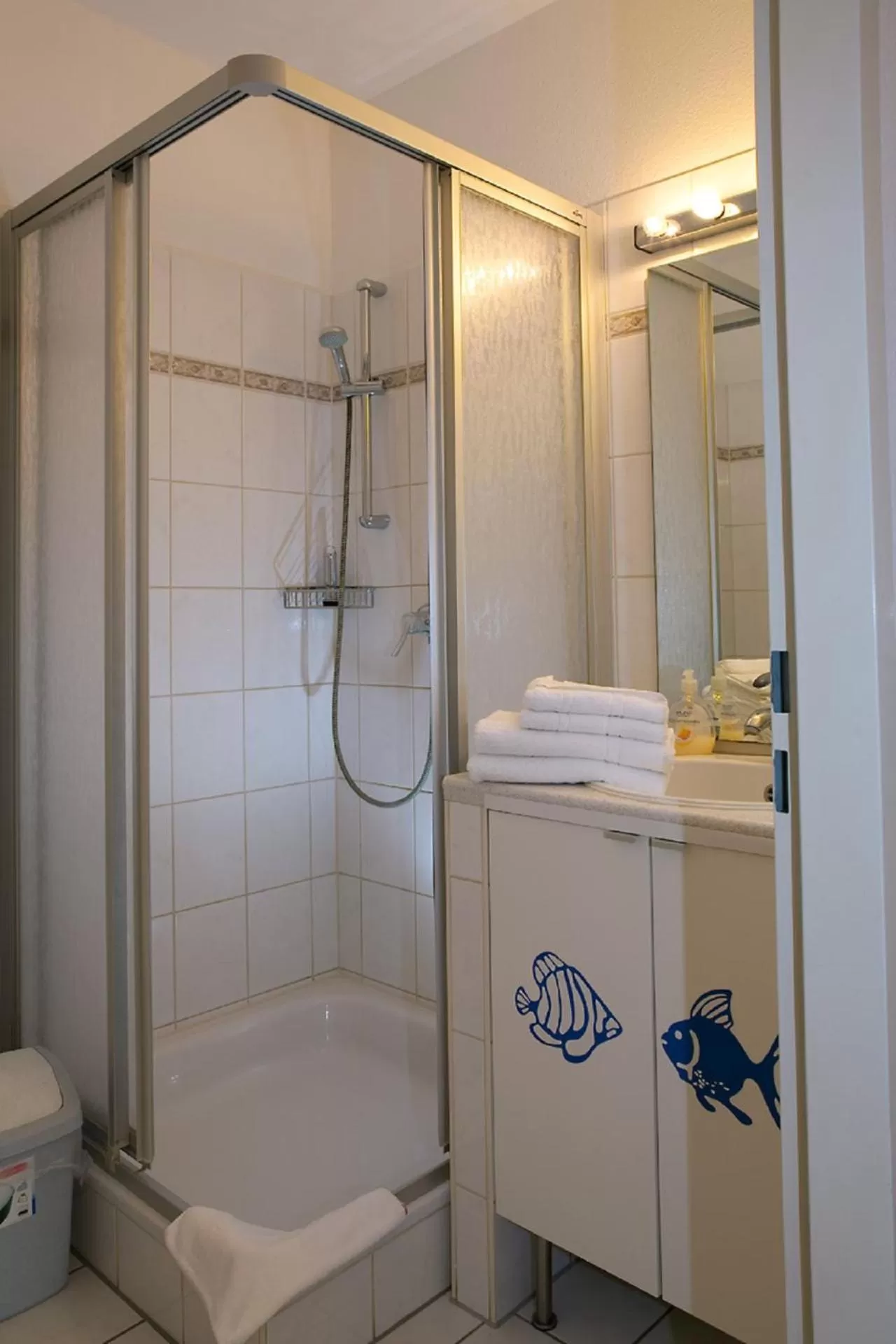 Shower in Hotel Rosenhof