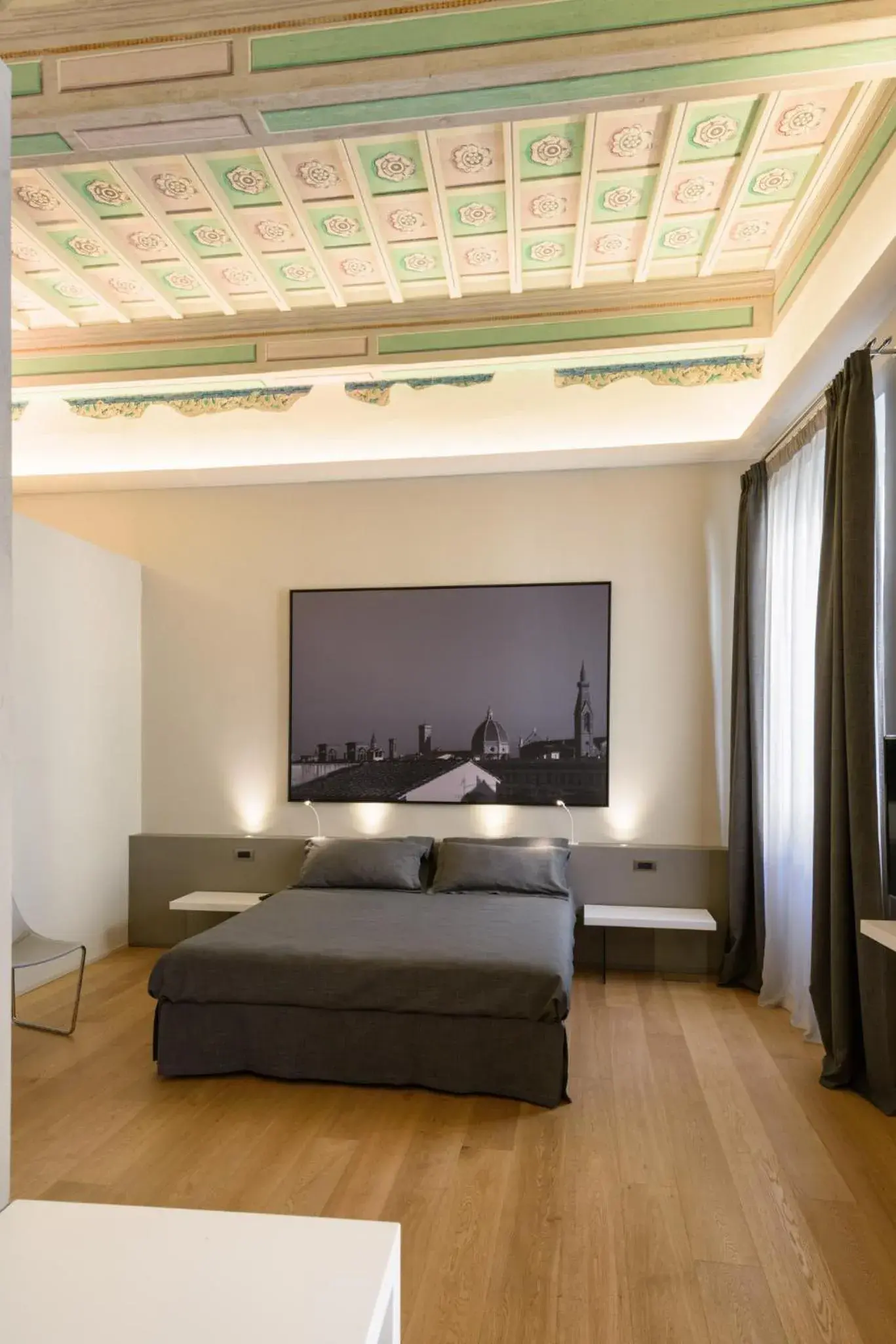 Bedroom, Bed in Palazzo Vasarri - Luxury design suites