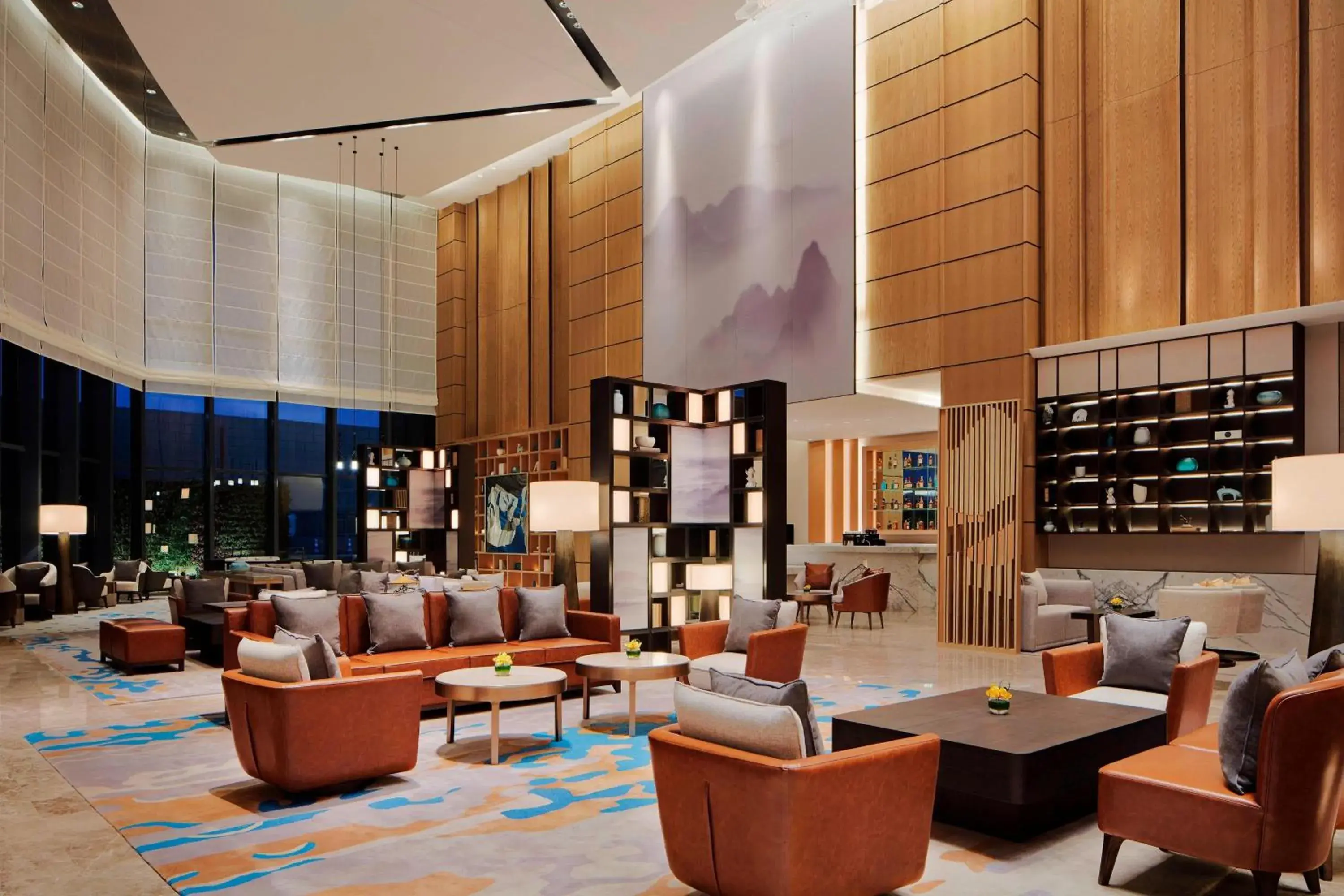 Lobby or reception in Four Points by Sheraton Changsha, Meixi Lake