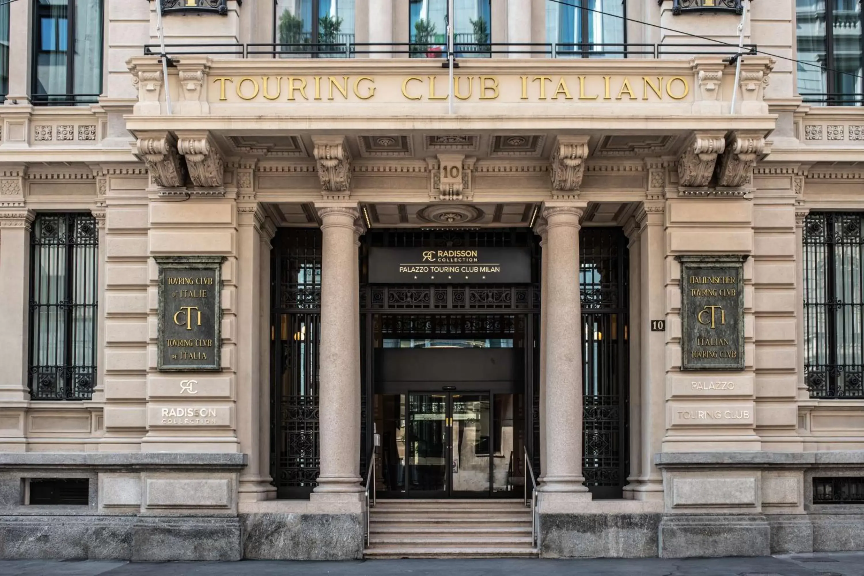 Property building in Radisson Collection Hotel, Palazzo Touring Club Milan