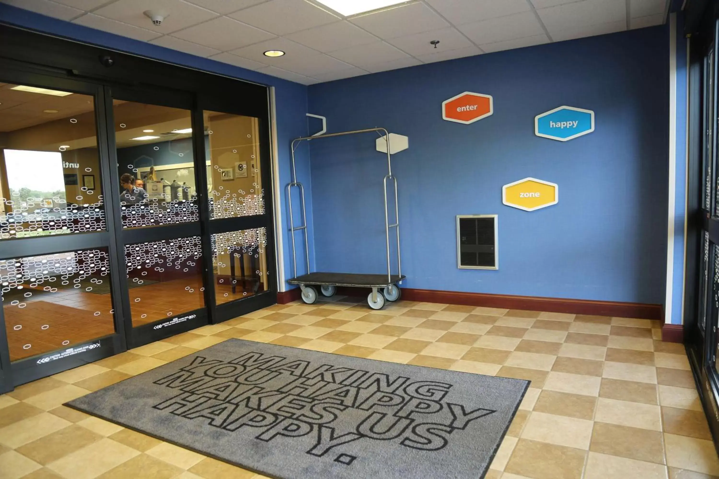 Lobby or reception in Hampton Inn Morehead