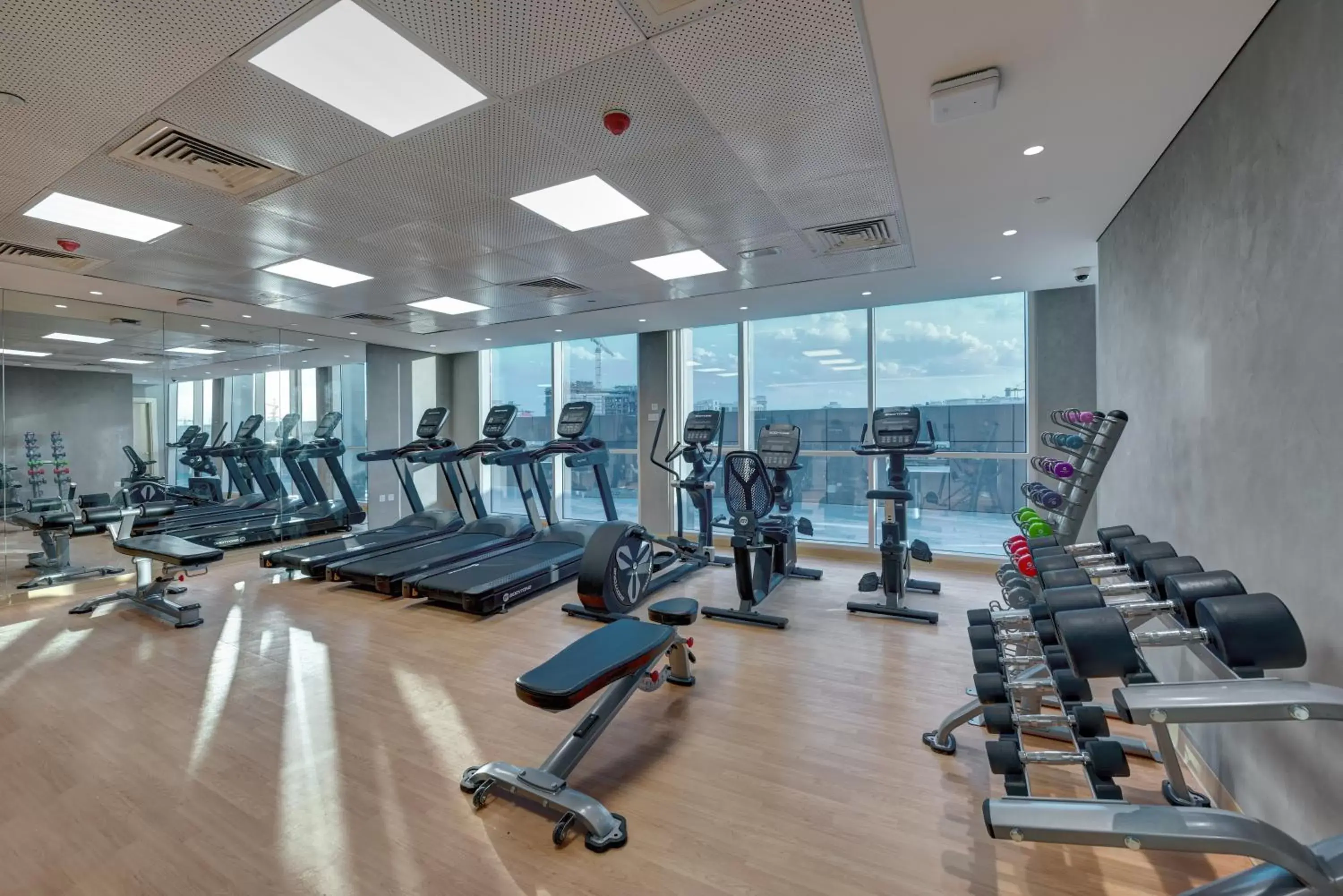 Fitness Center/Facilities in The S Hotel Al Barsha
