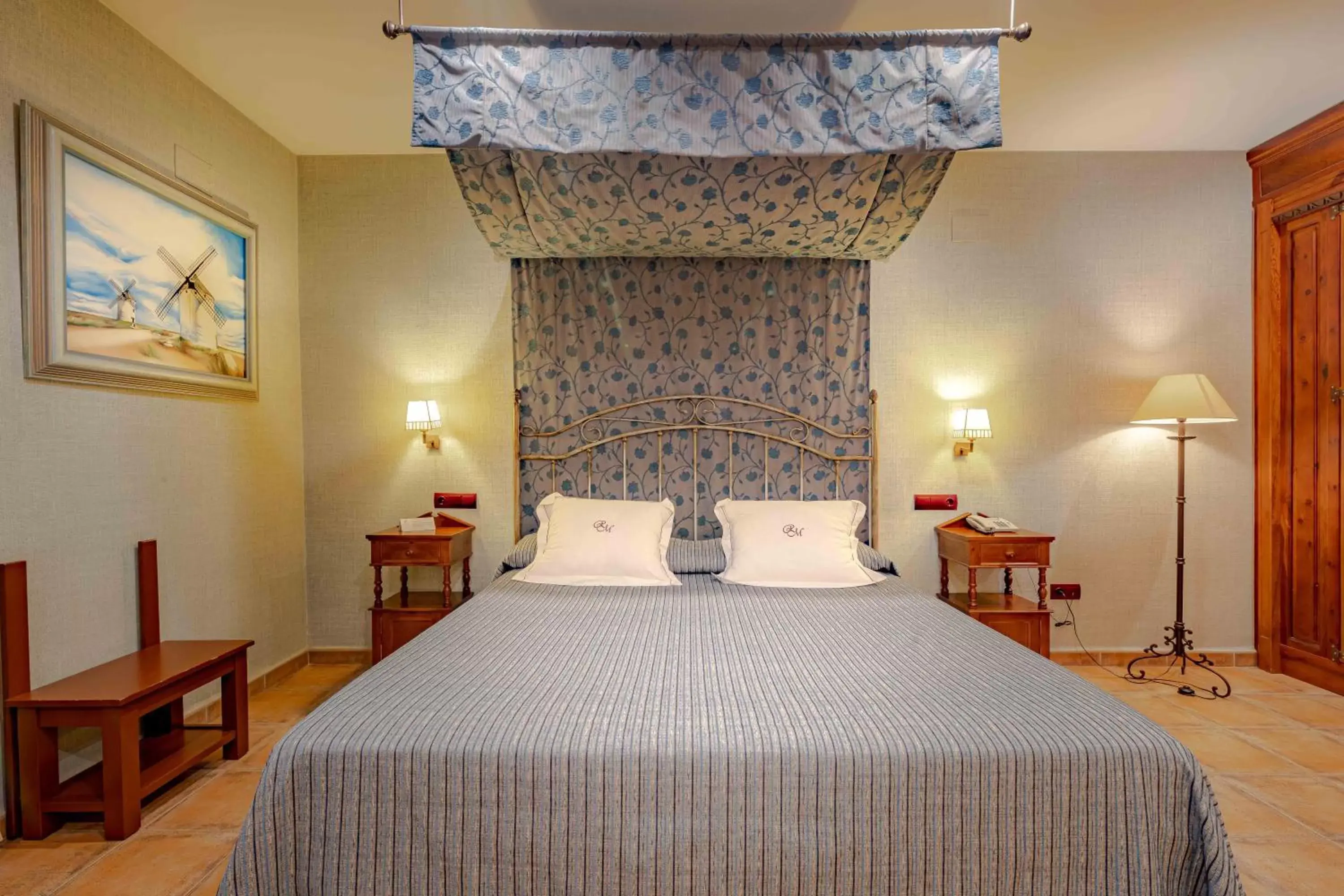 Bed in Hotel Retiro del Maestre
