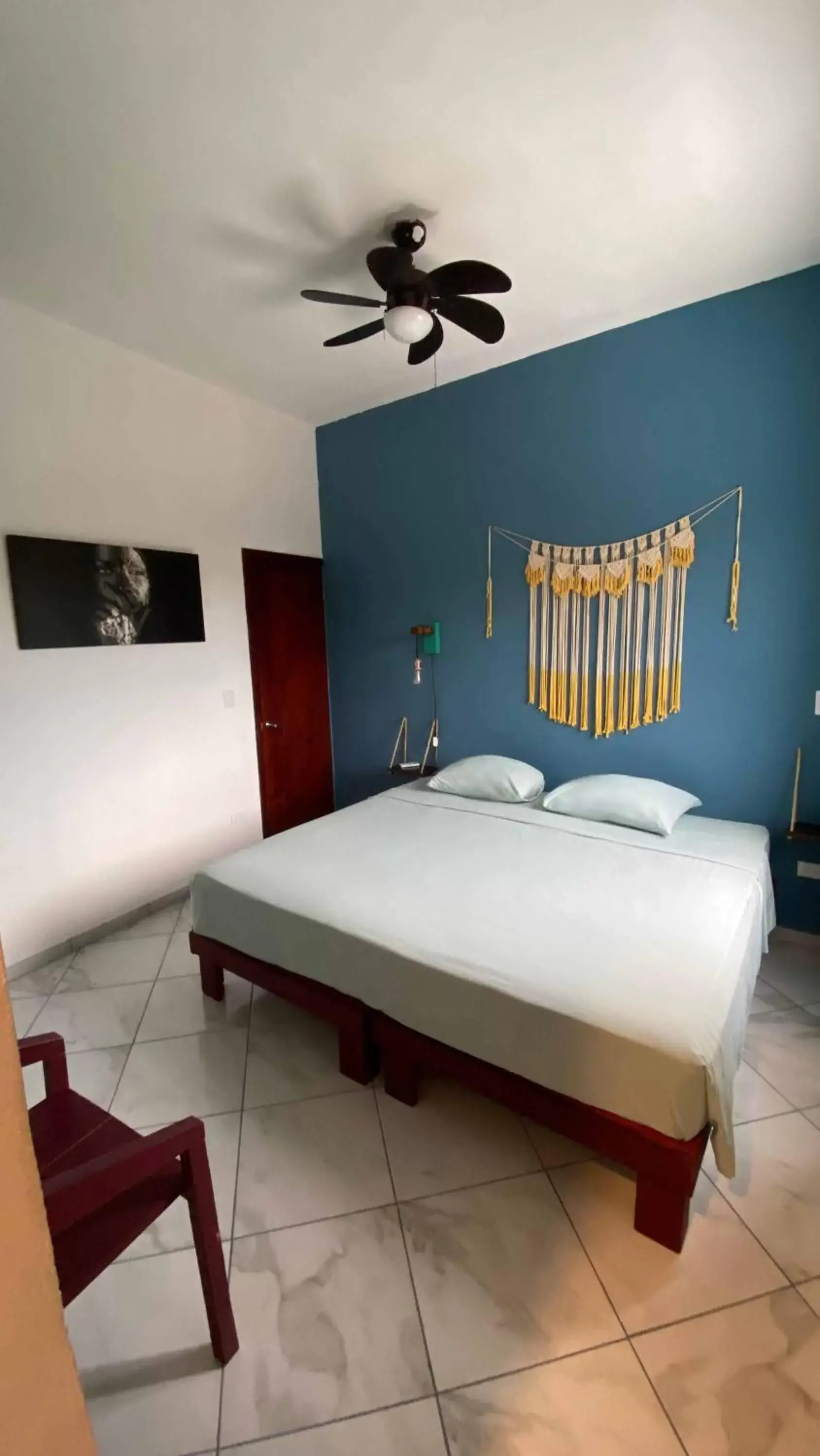 Bed in Howlita Tulum - Adult Only