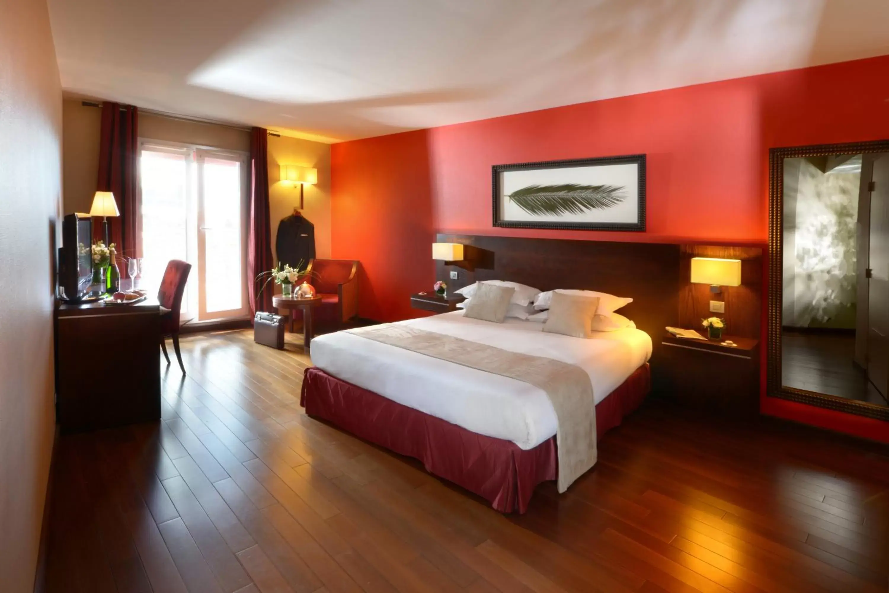 Bedroom in Hotel de Berny