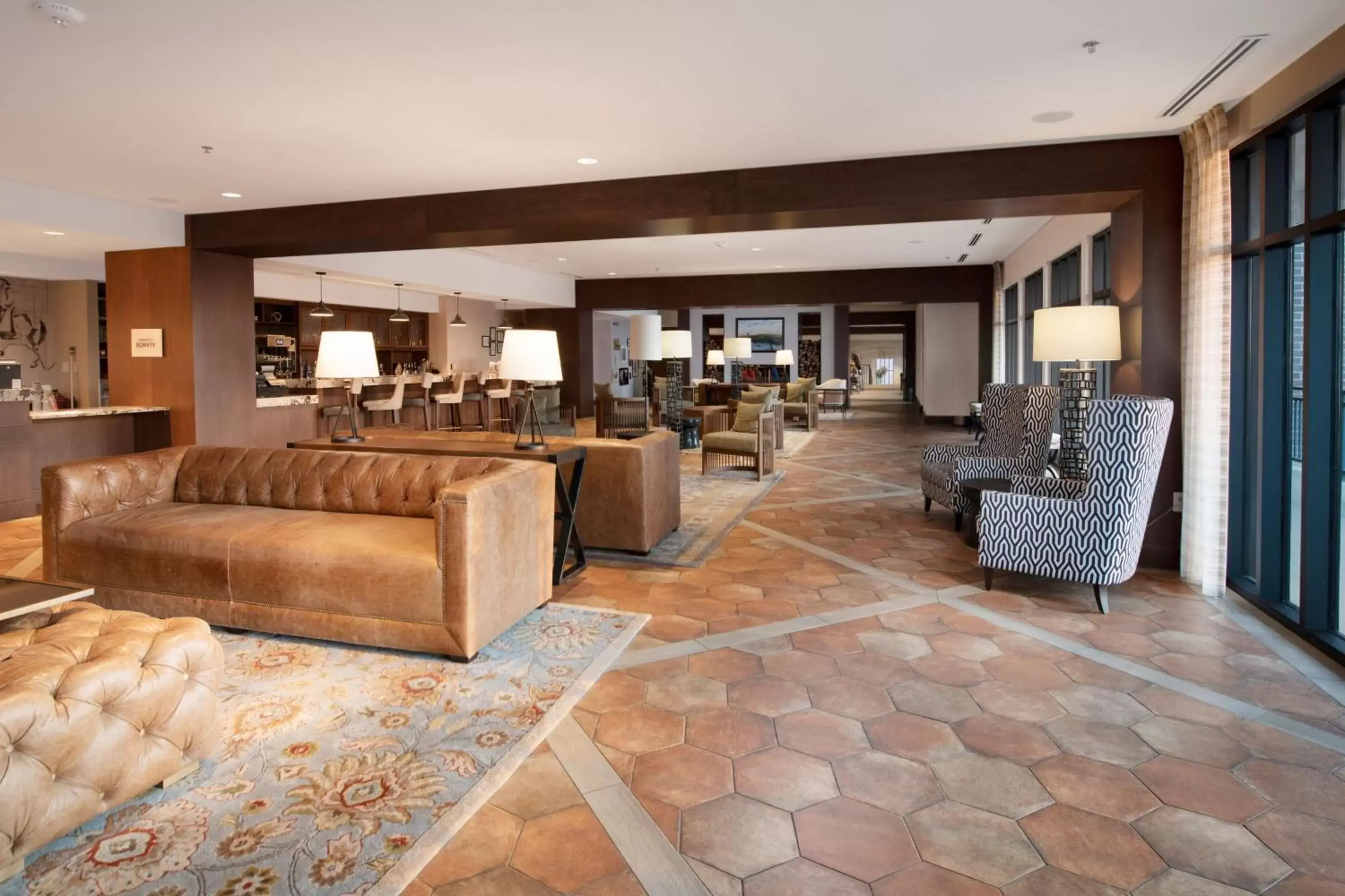 Lobby or reception in SpringHill Suites by Marriott Fort Worth Historic Stockyards