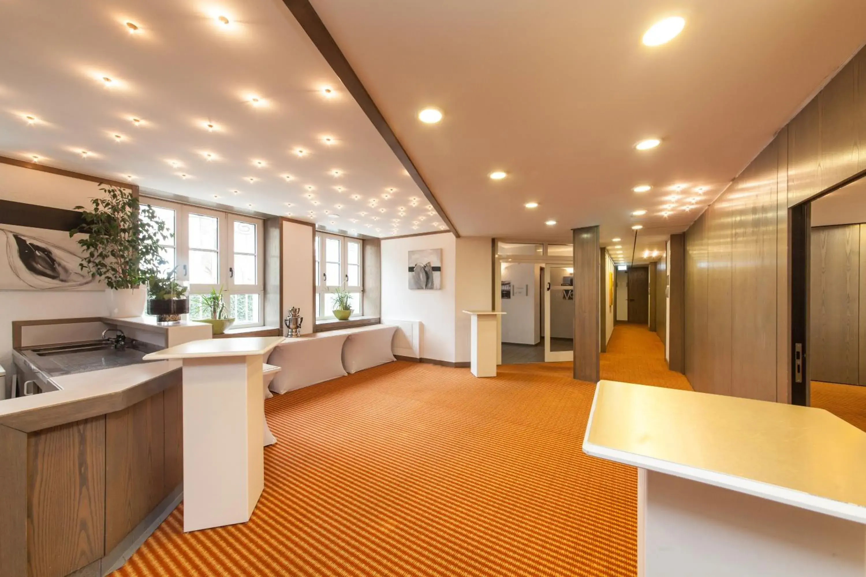 Meeting/conference room, Lobby/Reception in Hotel Offenbacher Hof