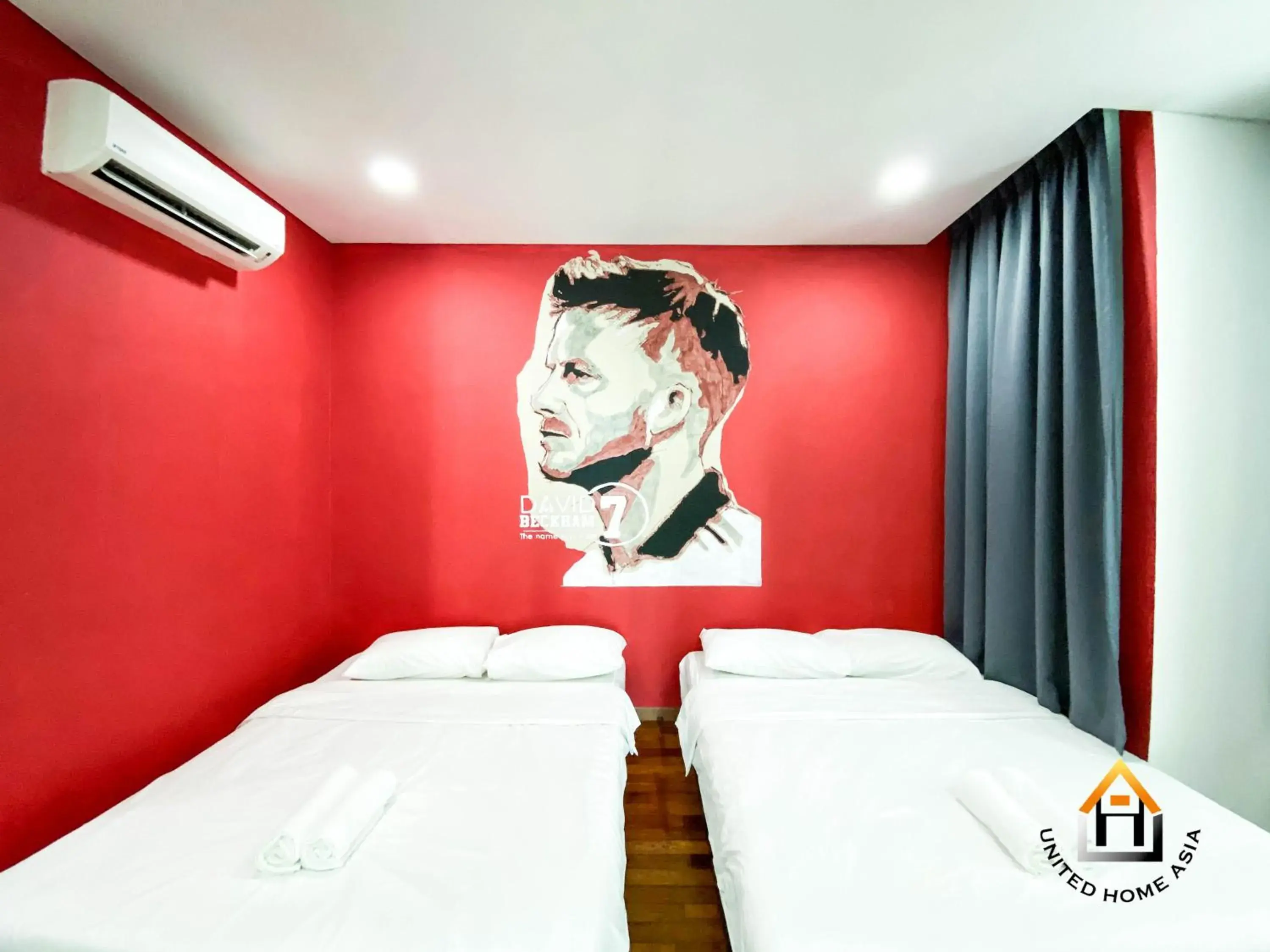 Bed in Holi 1Medini Themed Suites