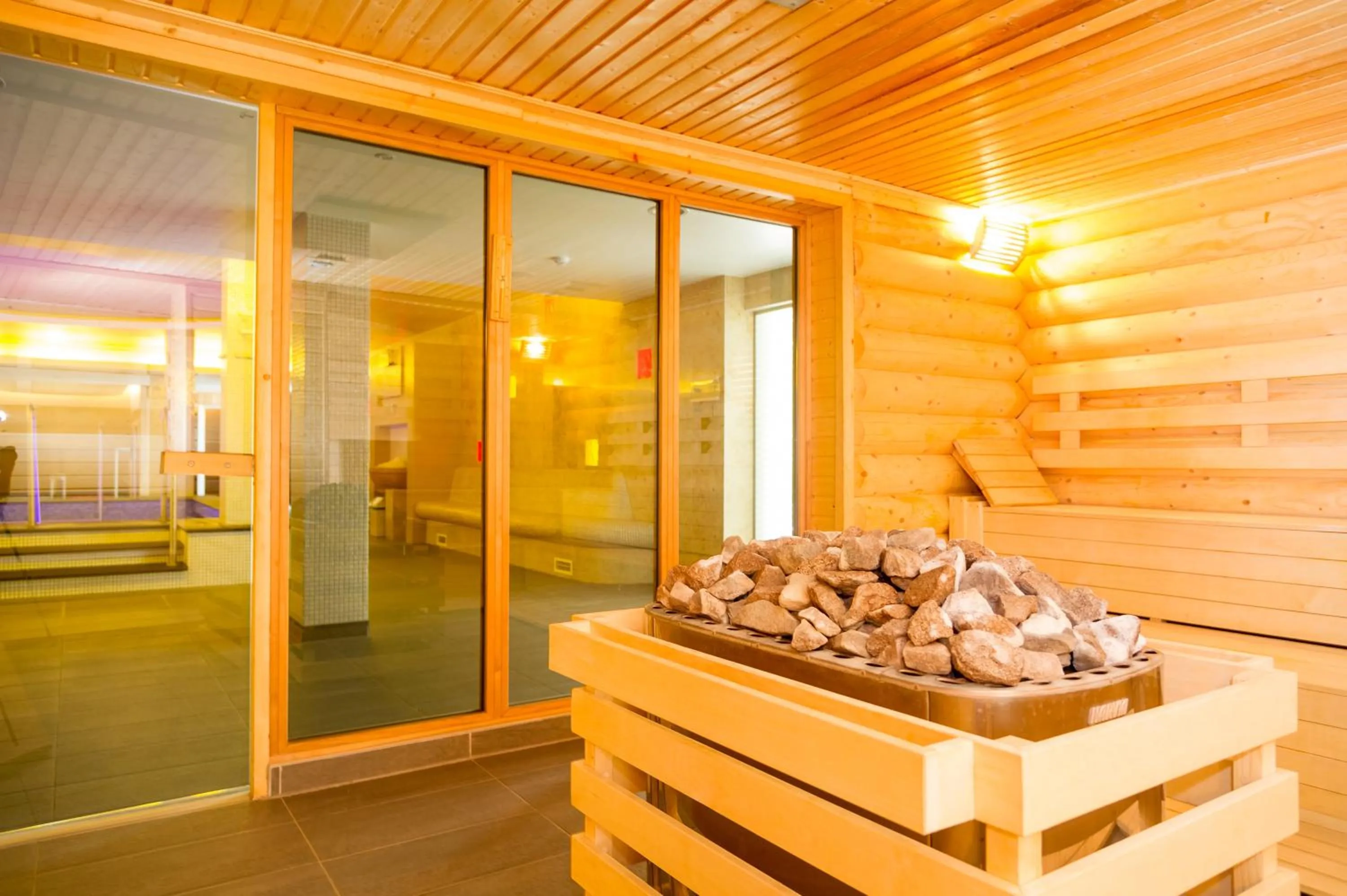 Sauna in Aquaticum Debrecen Termal & Wellness Hotel