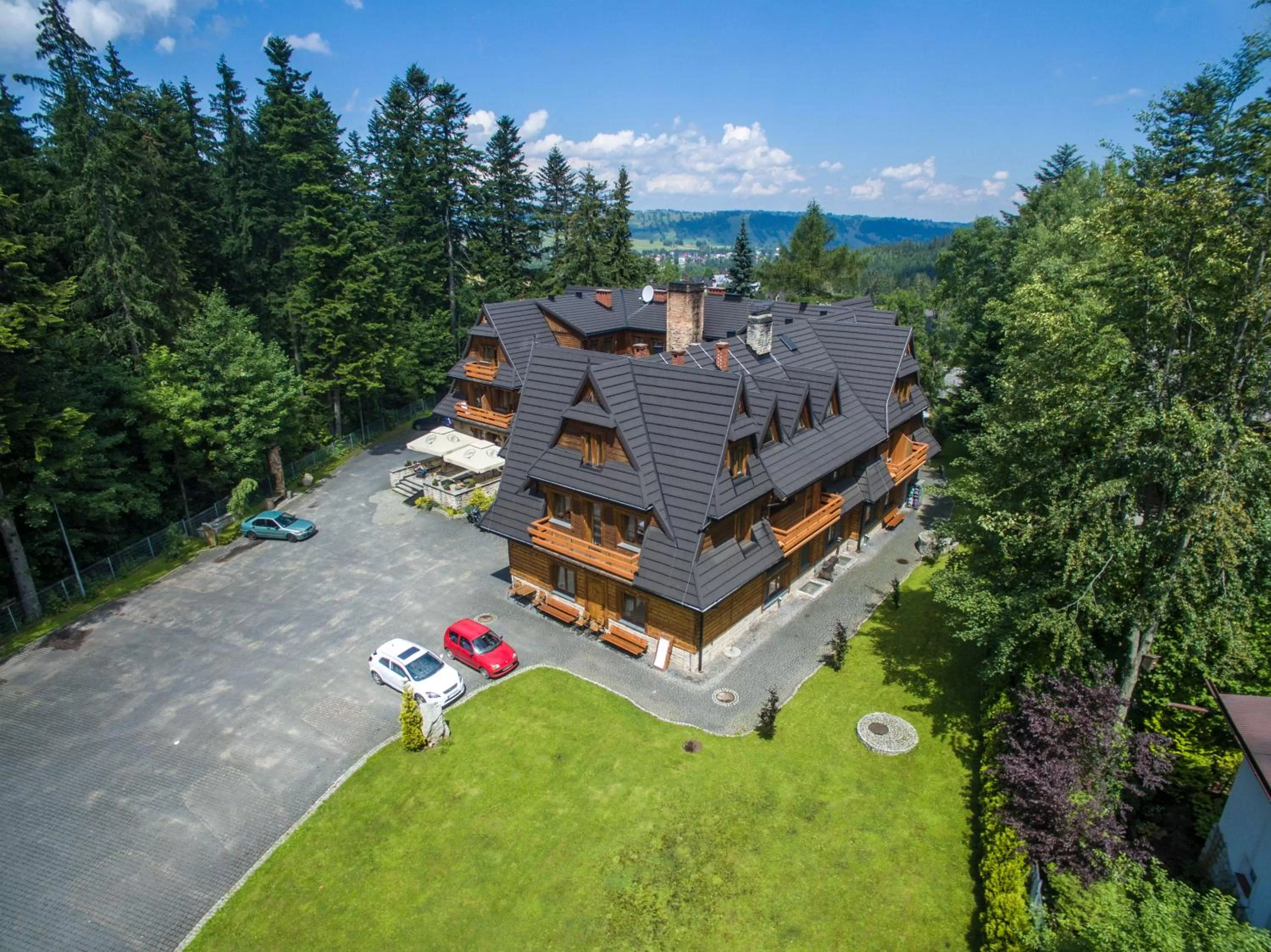 Bird's eye view in Hotel Dwór Karolówka