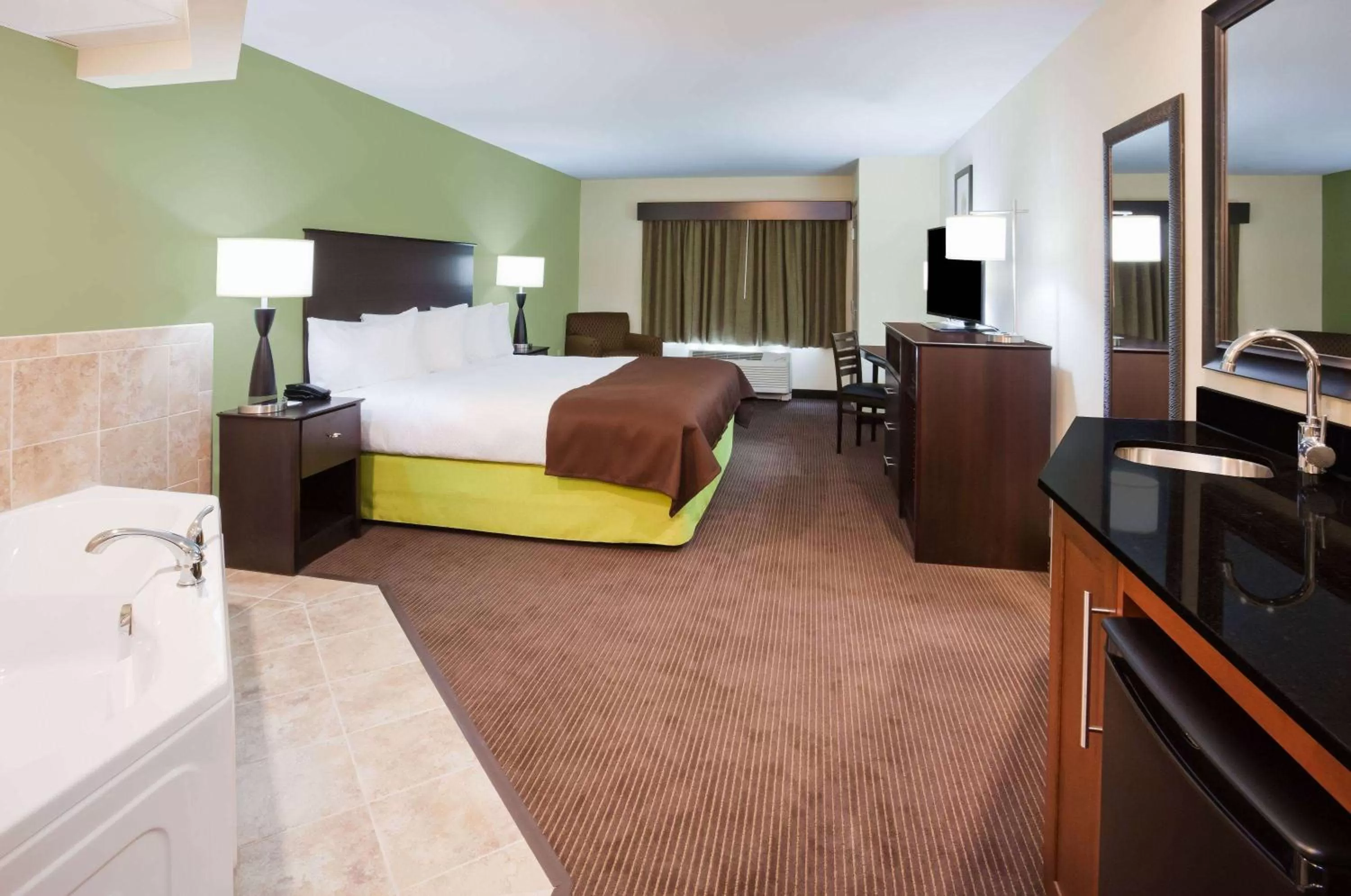 Photo of the whole room, Bed in AmericInn by Wyndham DeWitt