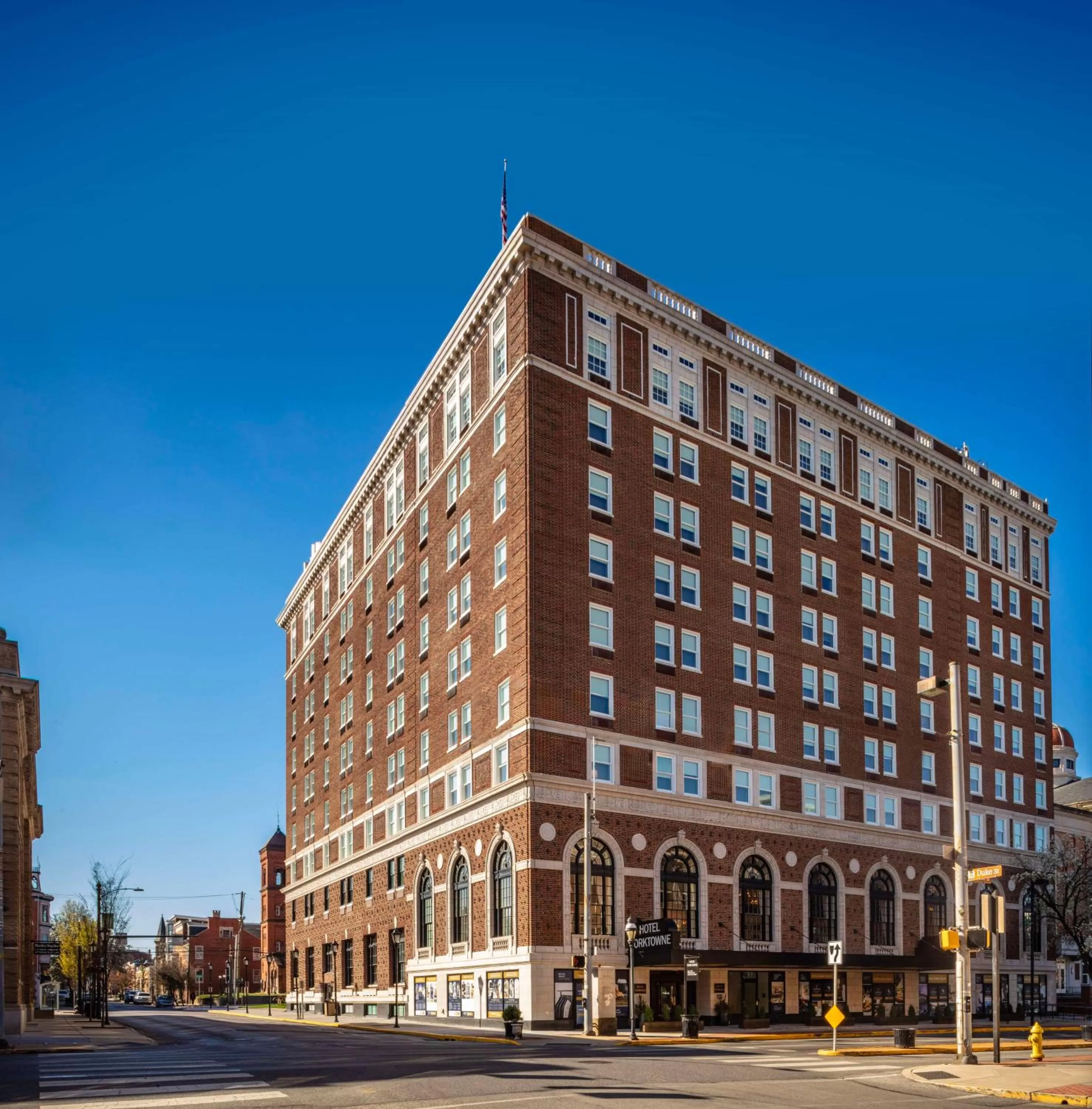 Property building in The Yorktowne Hotel, Tapestry Collection by Hilton