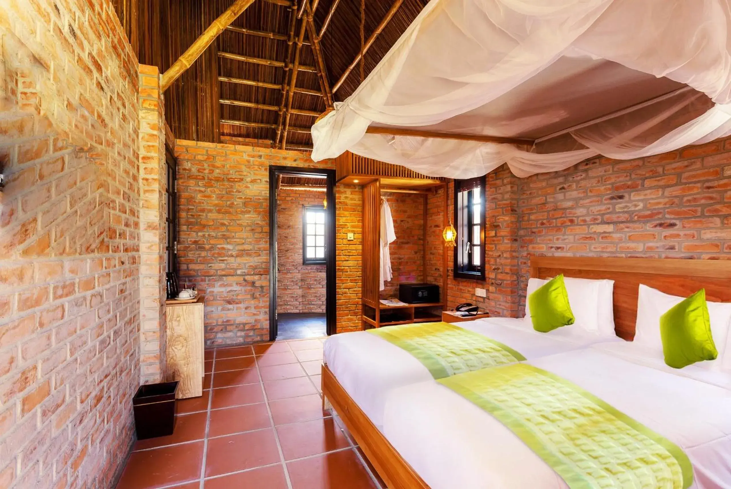 Bed in ENSO Retreat Hoi An