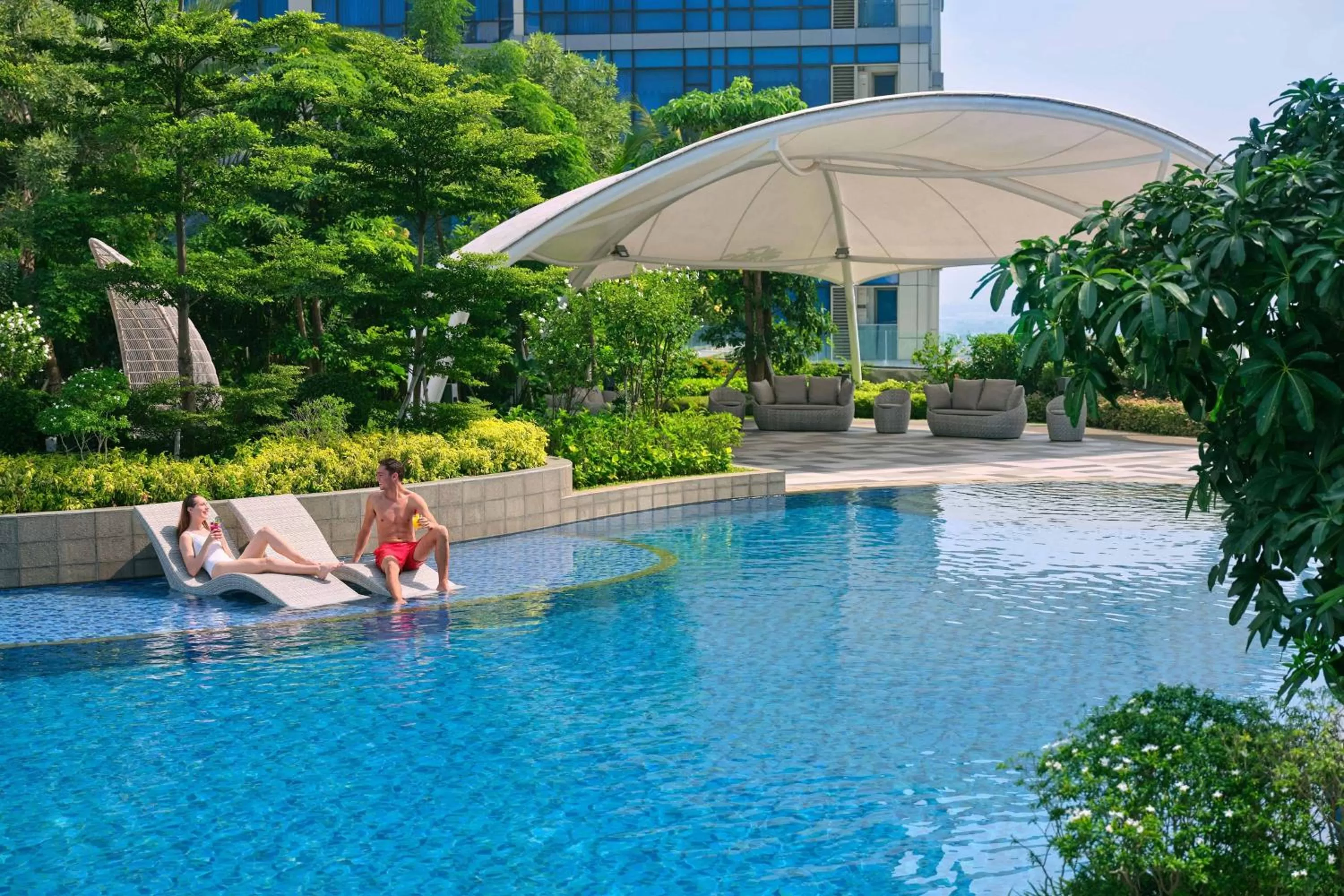 Swimming pool in Four Points by Sheraton Surabaya, Pakuwon Indah