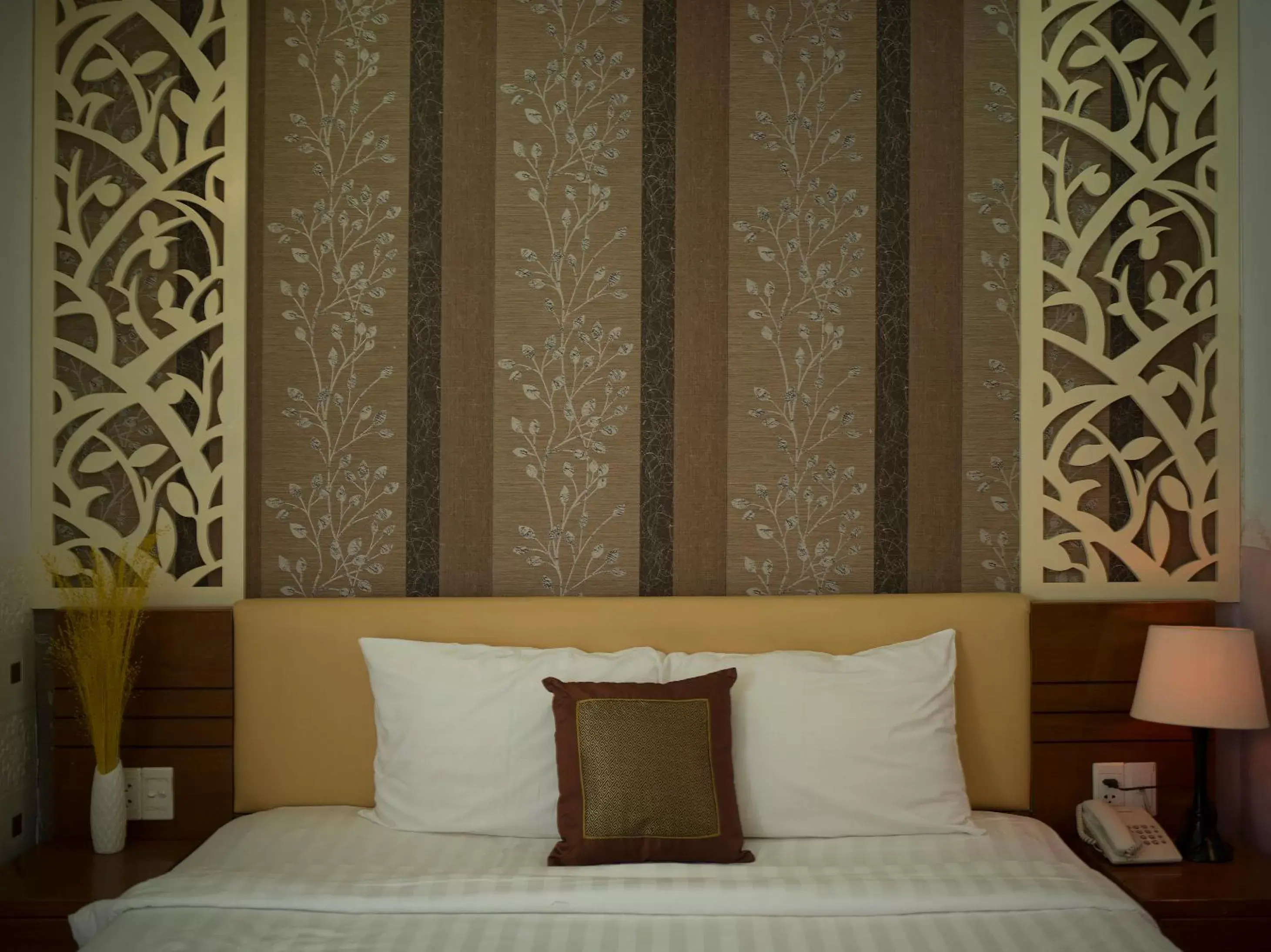 Bed in Vilion Boutique Hotel Ben Thanh