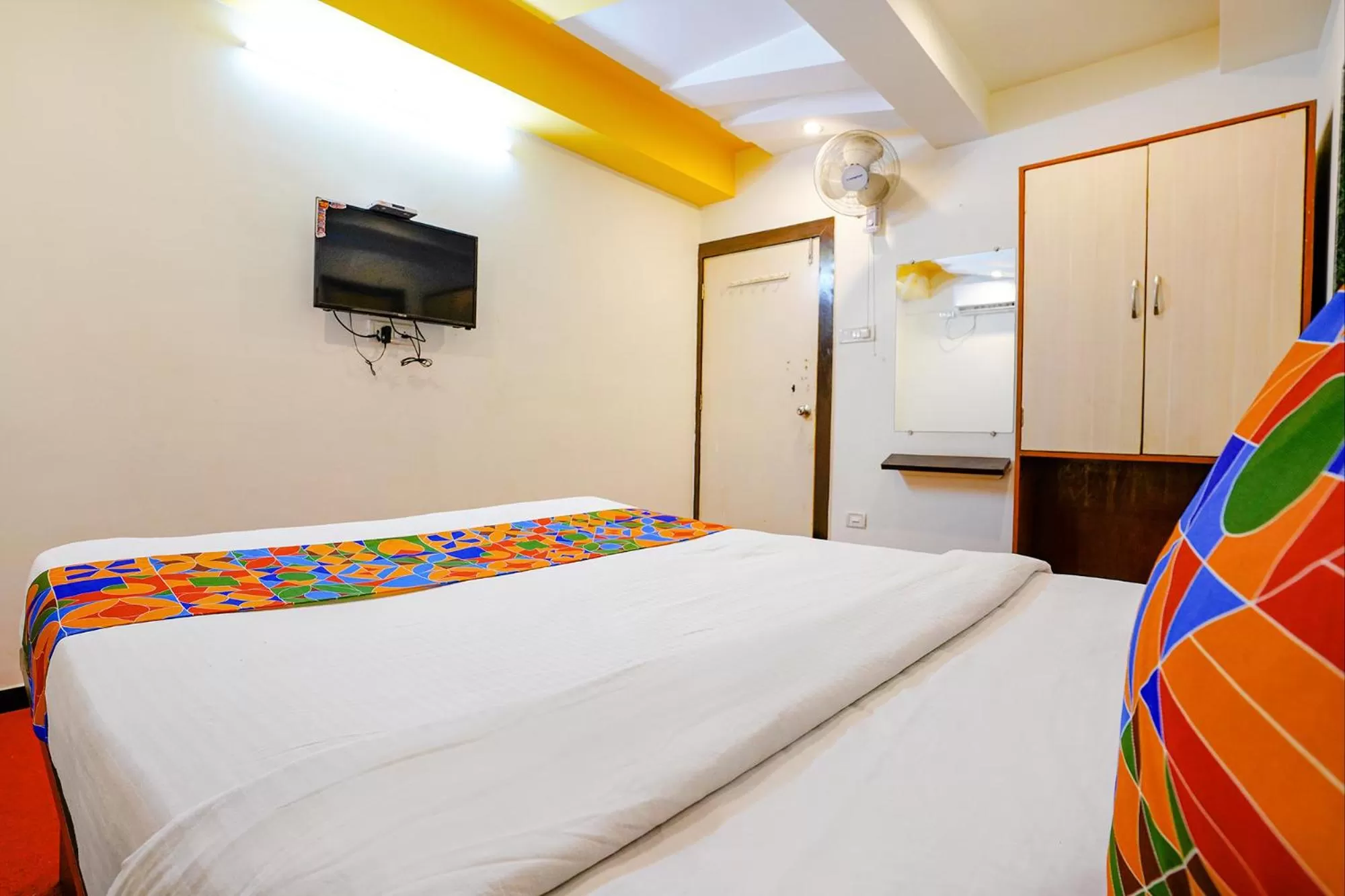 Bed in FabHotel Sai Chatra