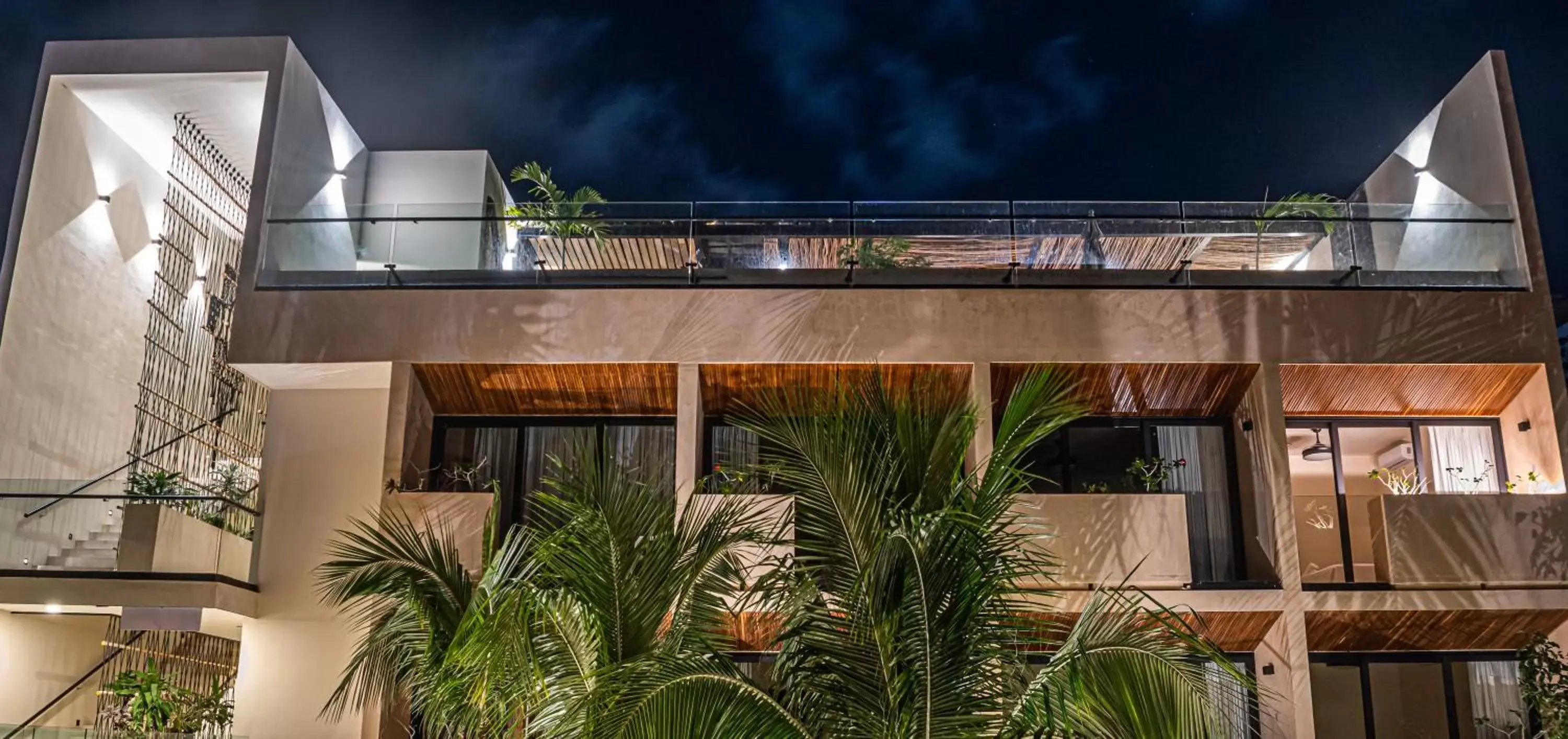 Property building in Moonshine Tulum Hotel & Hostel