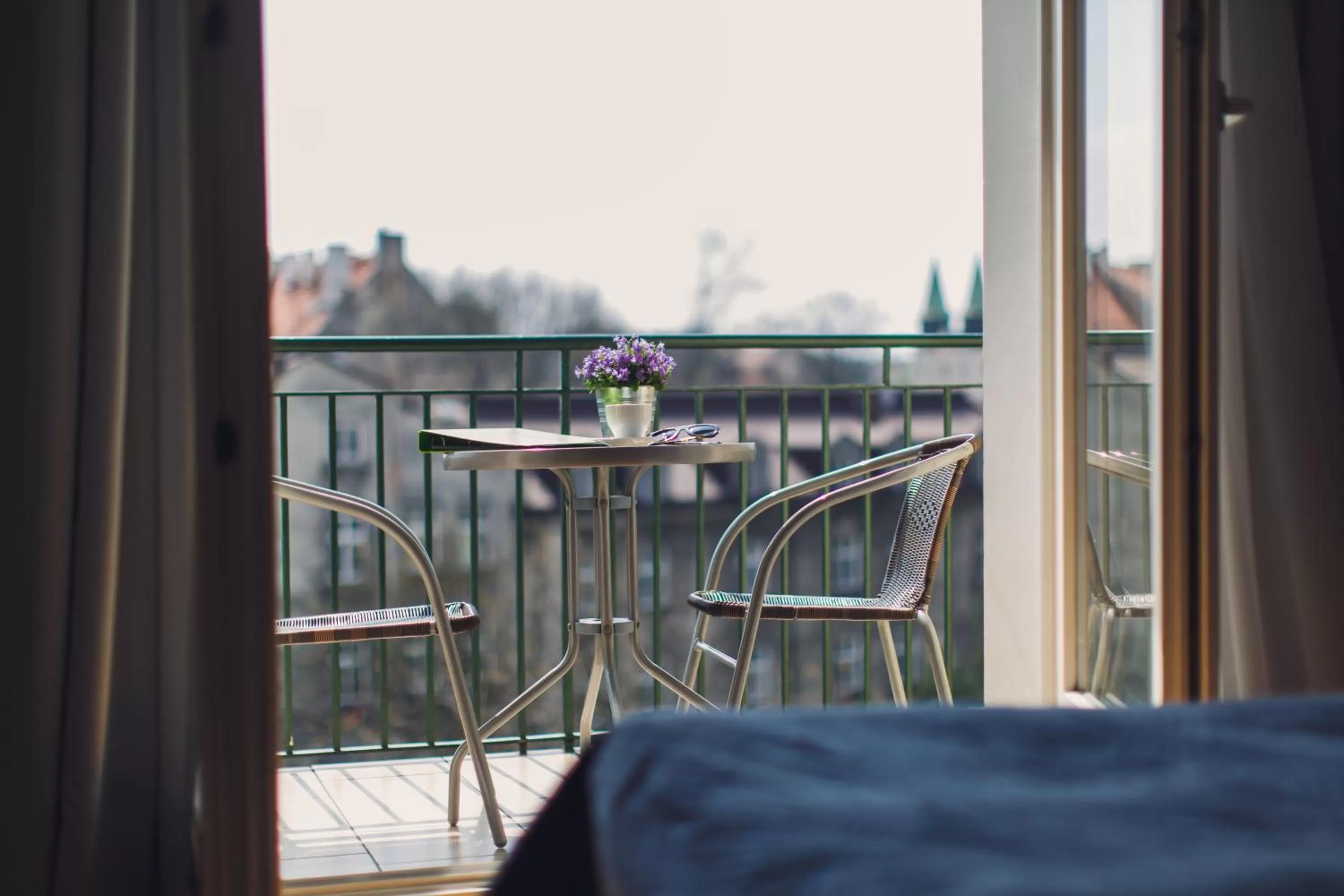Balcony/Terrace in 4Seasons﻿ Apartments Cracow