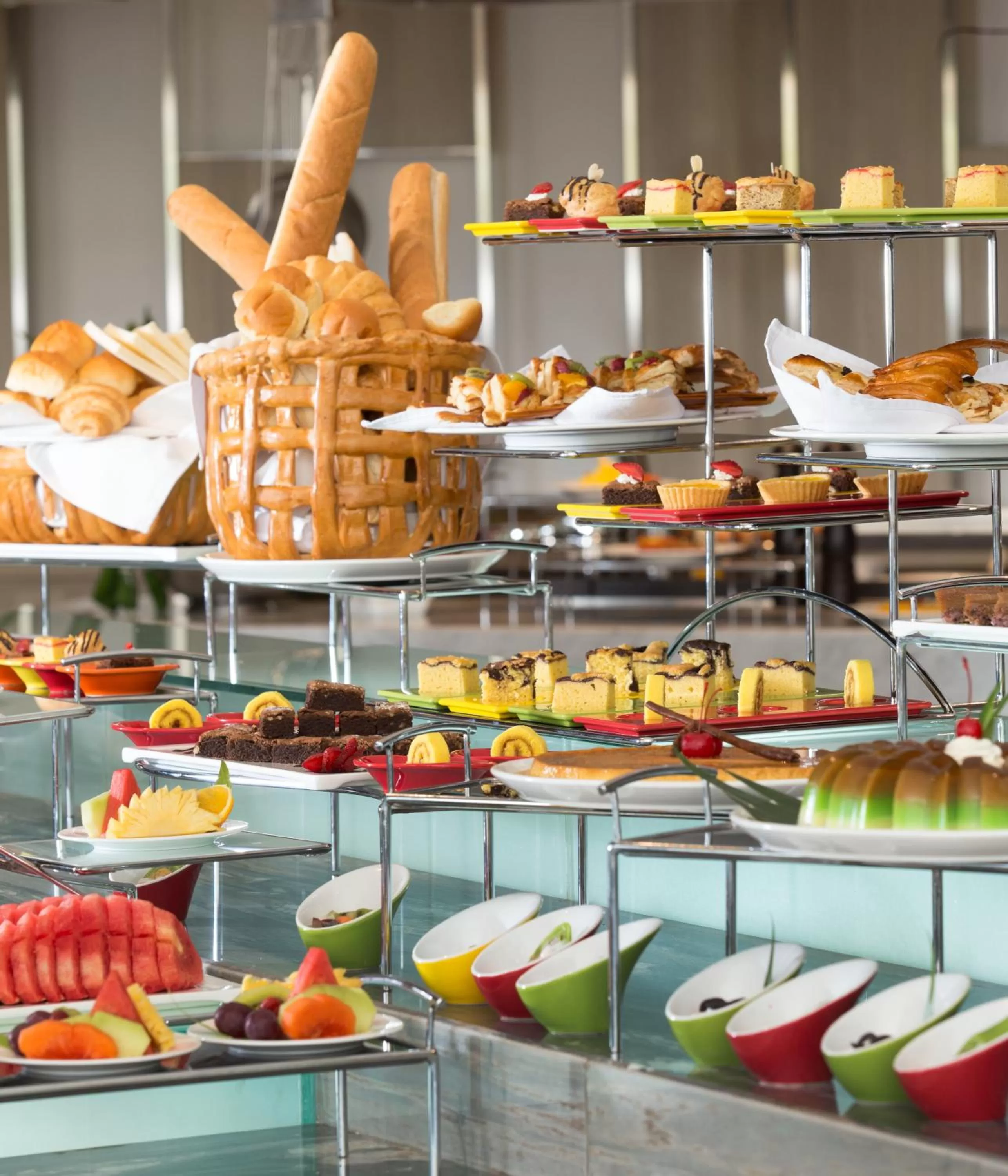 Continental breakfast in Novotel Makassar Grand Shayla