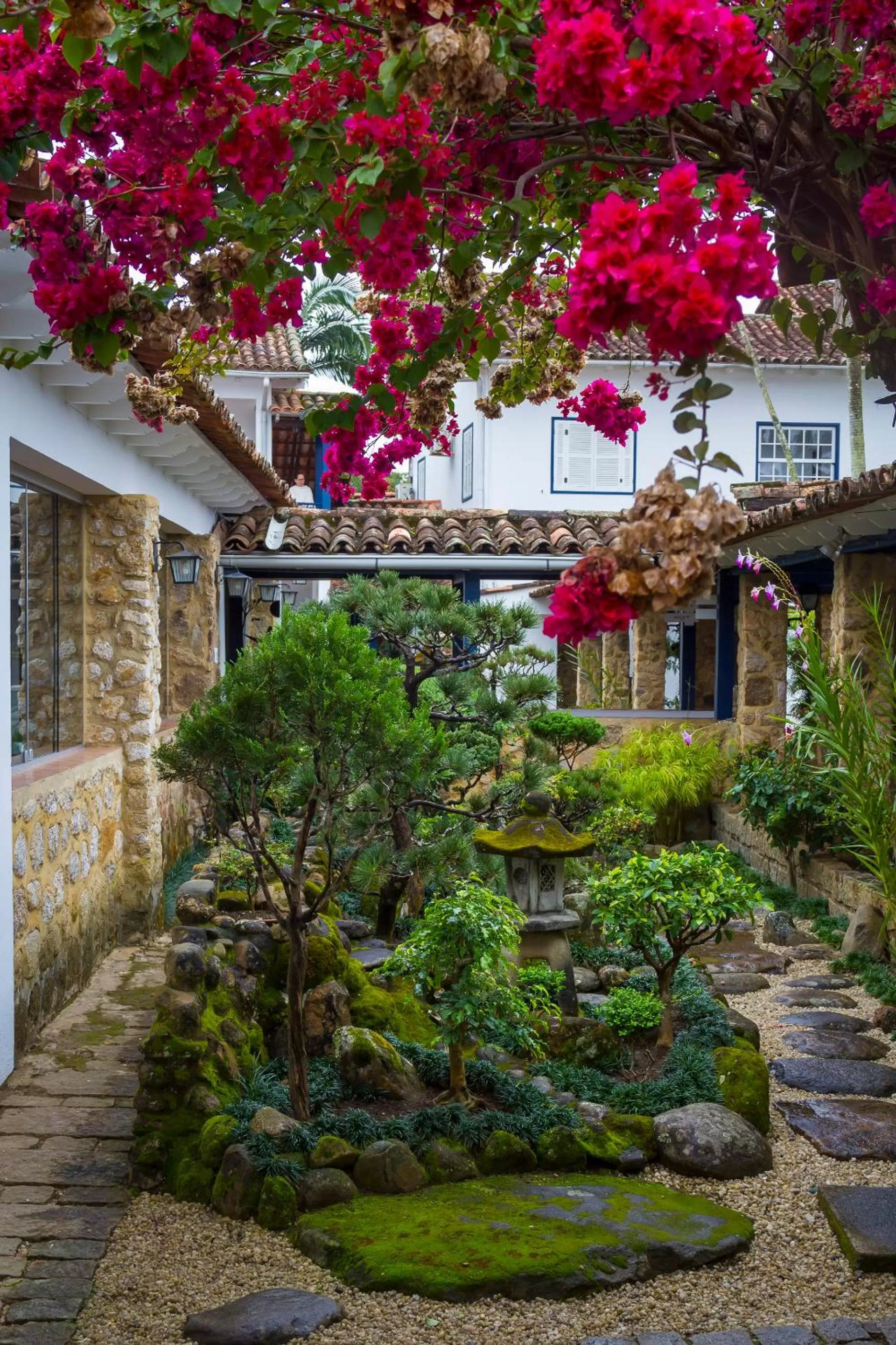 Garden in Pousada Aconchego
