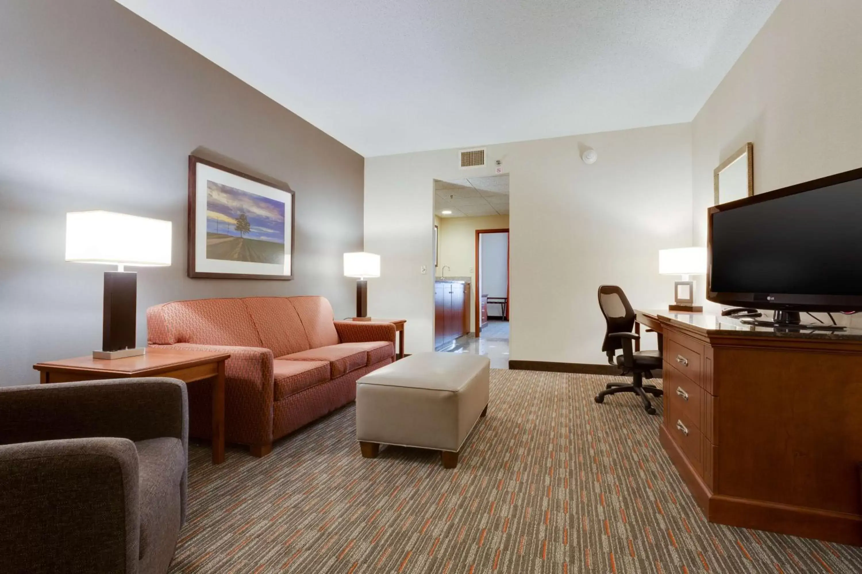 Photo of the whole room, TV/Entertainment Center in Drury Inn & Suites St. Louis/O'Fallon, IL