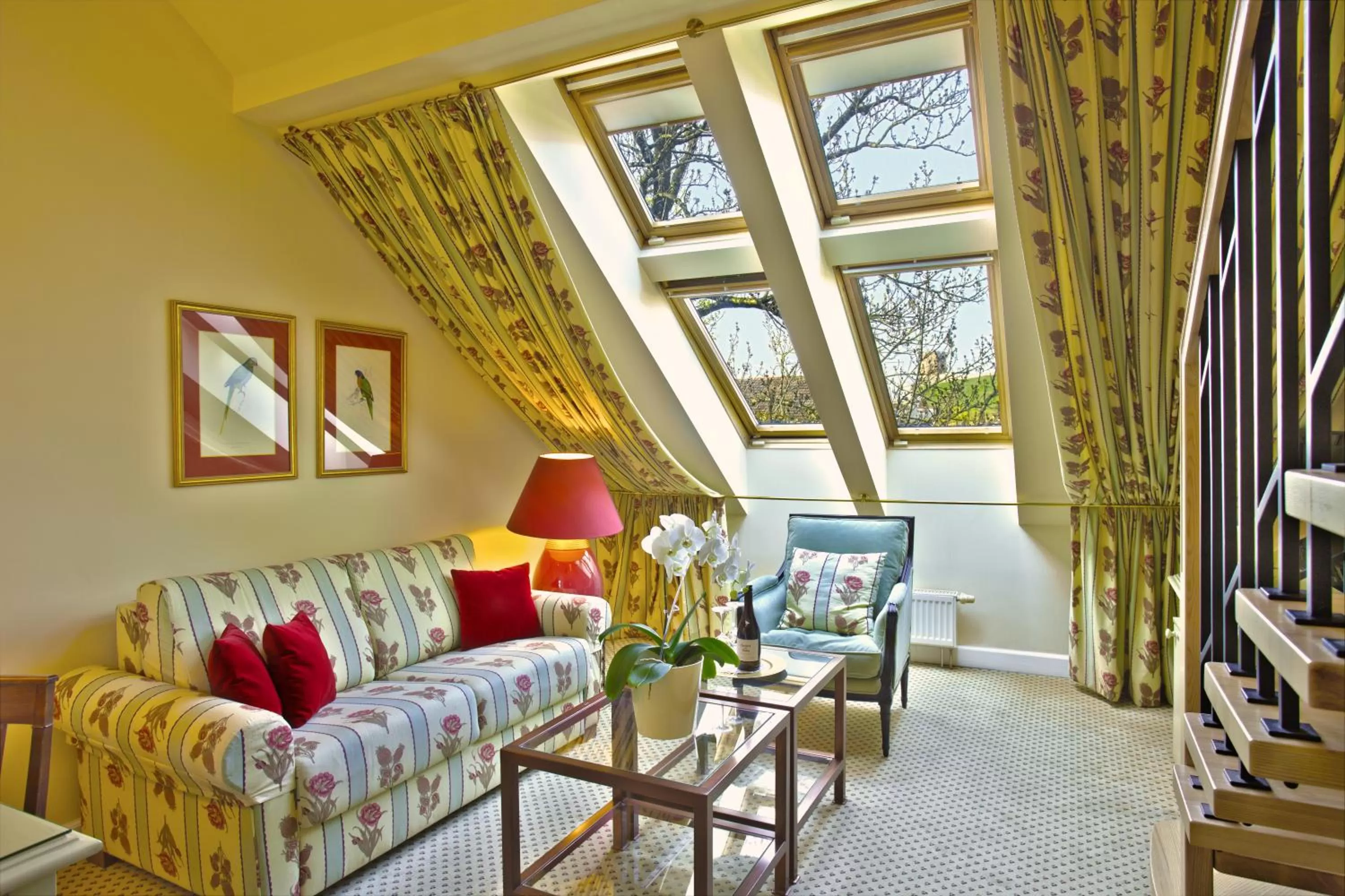 Seating area in NARUTIS Hotel - Small Luxury Hotels of The World