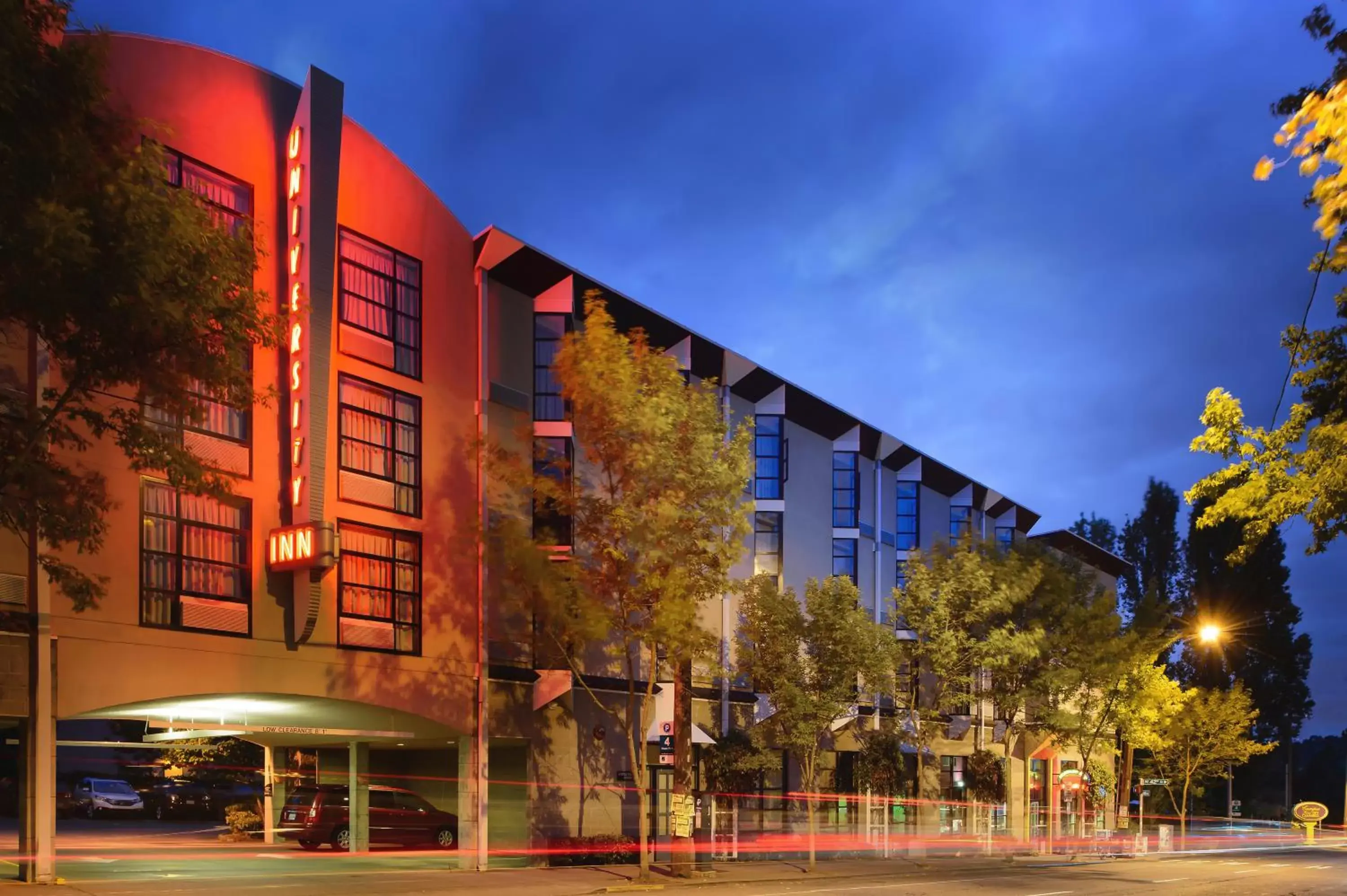 Facade/entrance, Property Building in Staypineapple, University Inn, University District Seattle