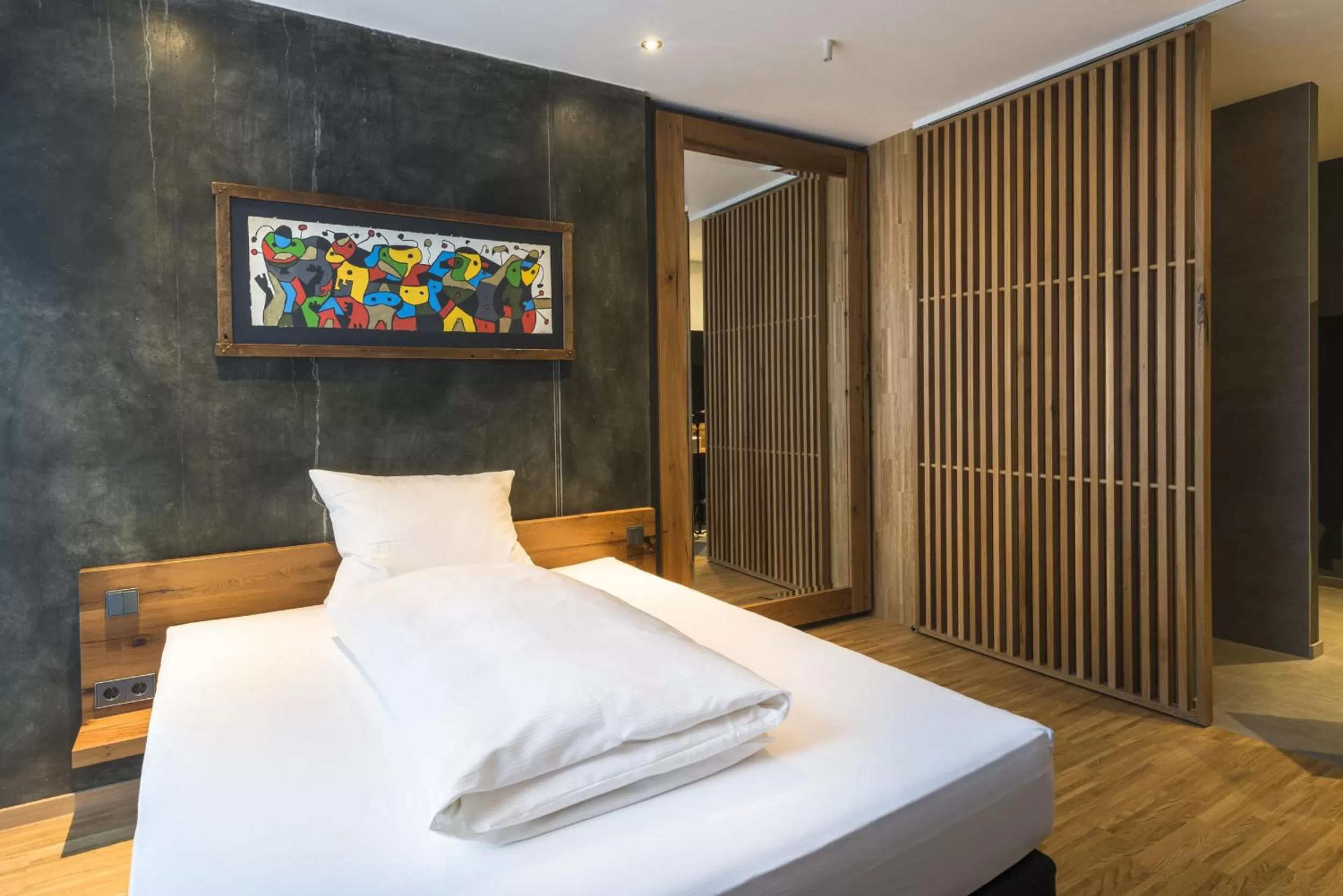 Bed in Hotel Ochsen Post