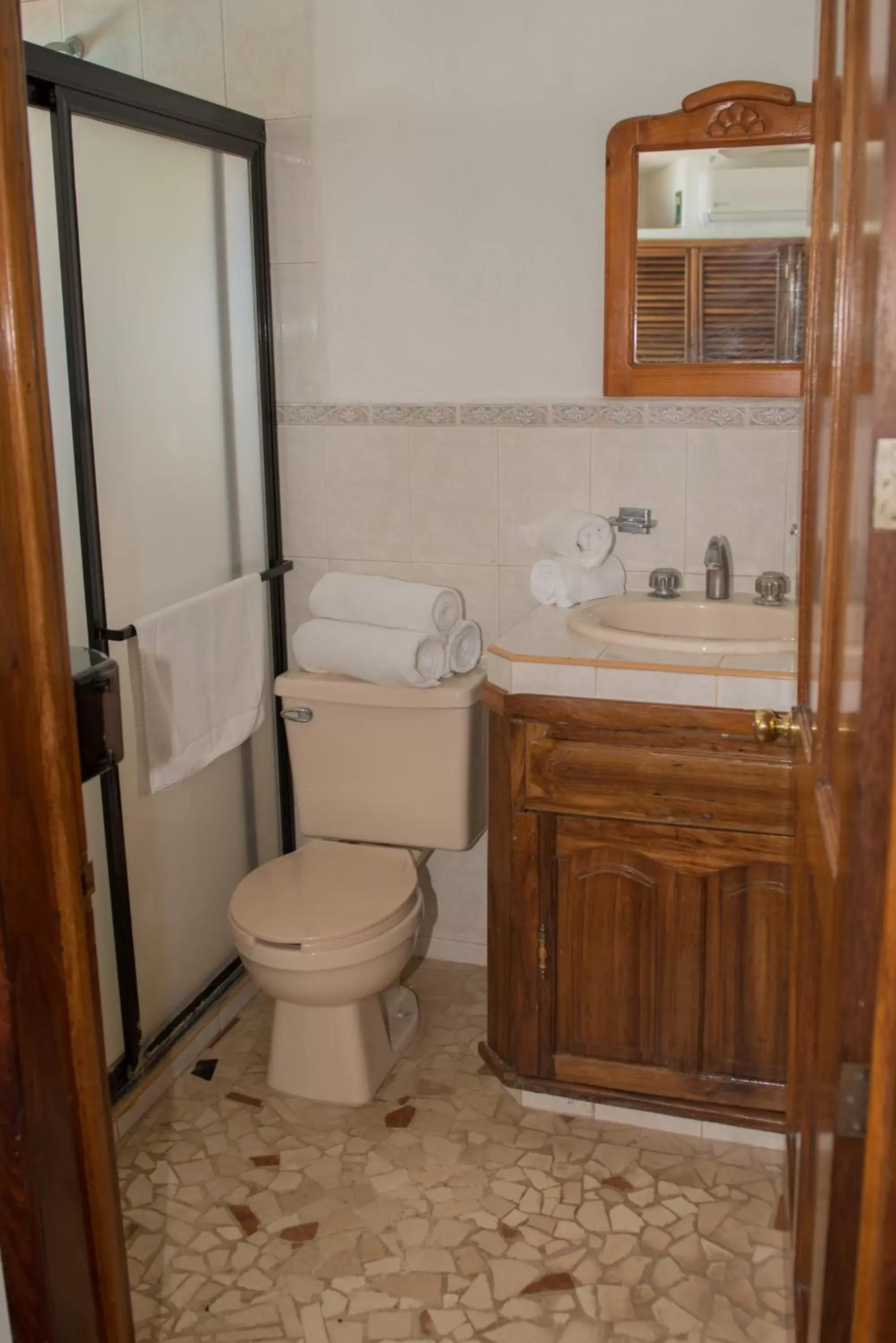 Bathroom in HOTEL VILLA AZUL