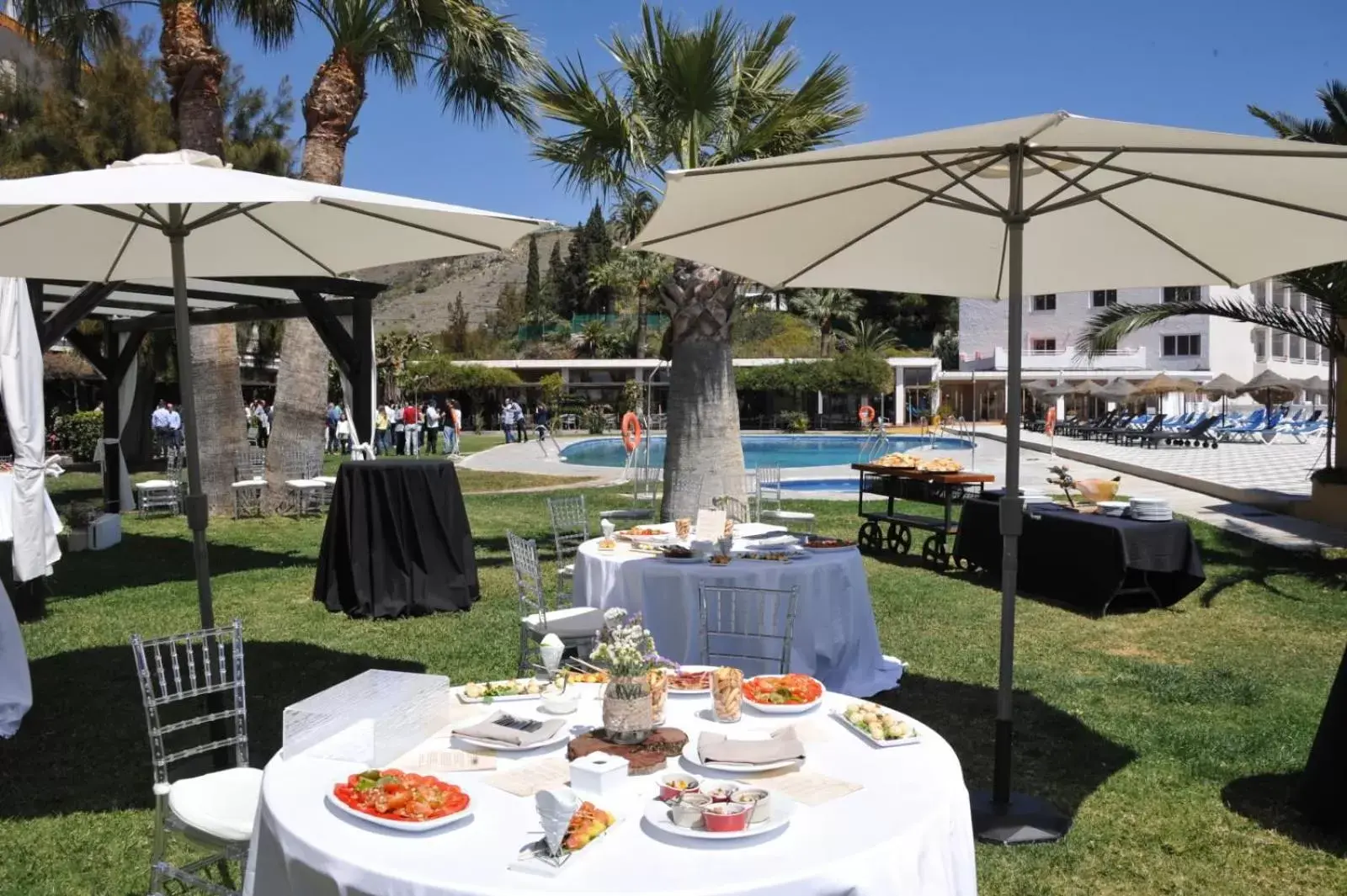 Garden, Restaurant/Places to Eat in Hotel Salobreña Suites