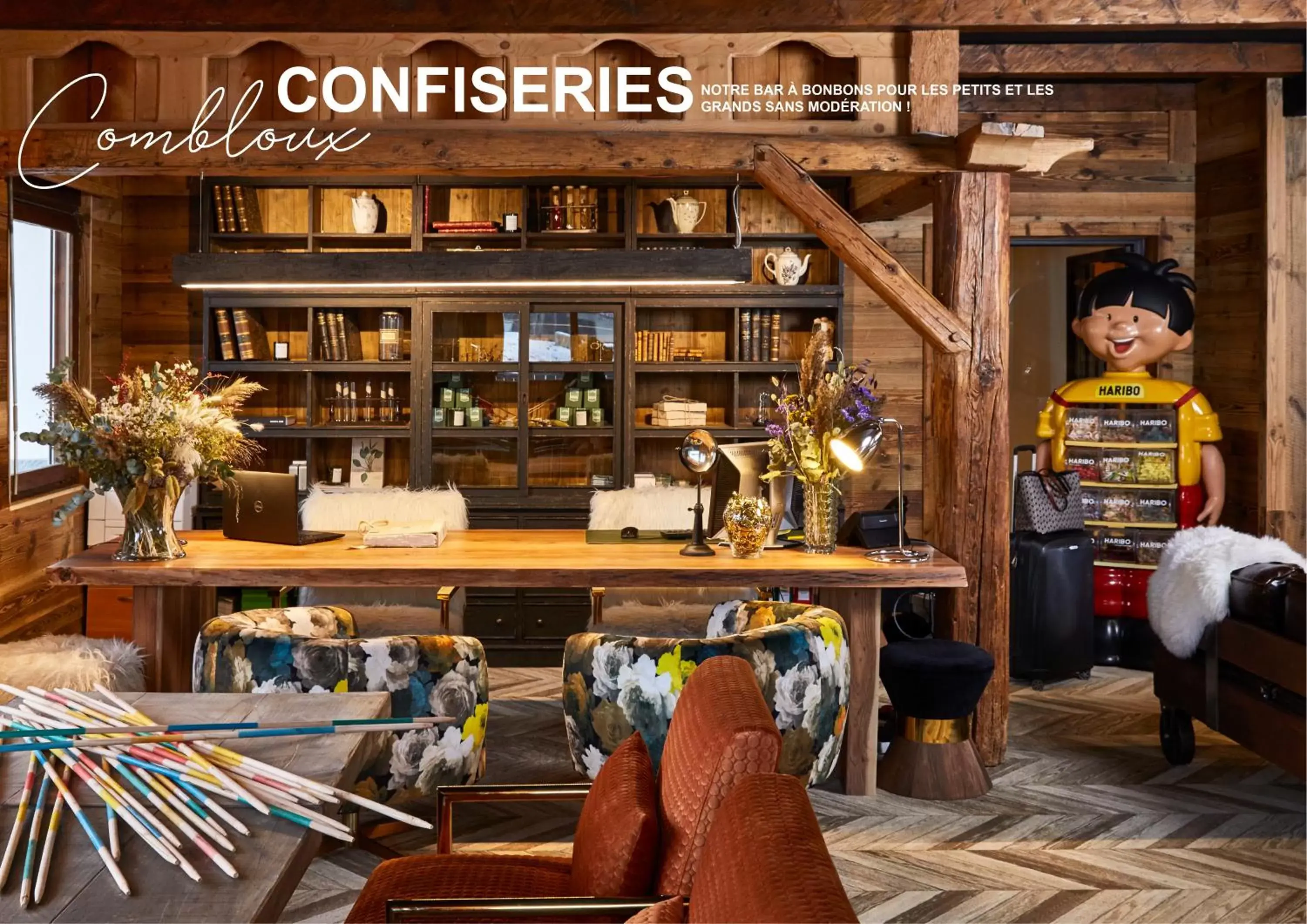 Lobby or reception in Chalet Alpen Valley, Mont-Blanc