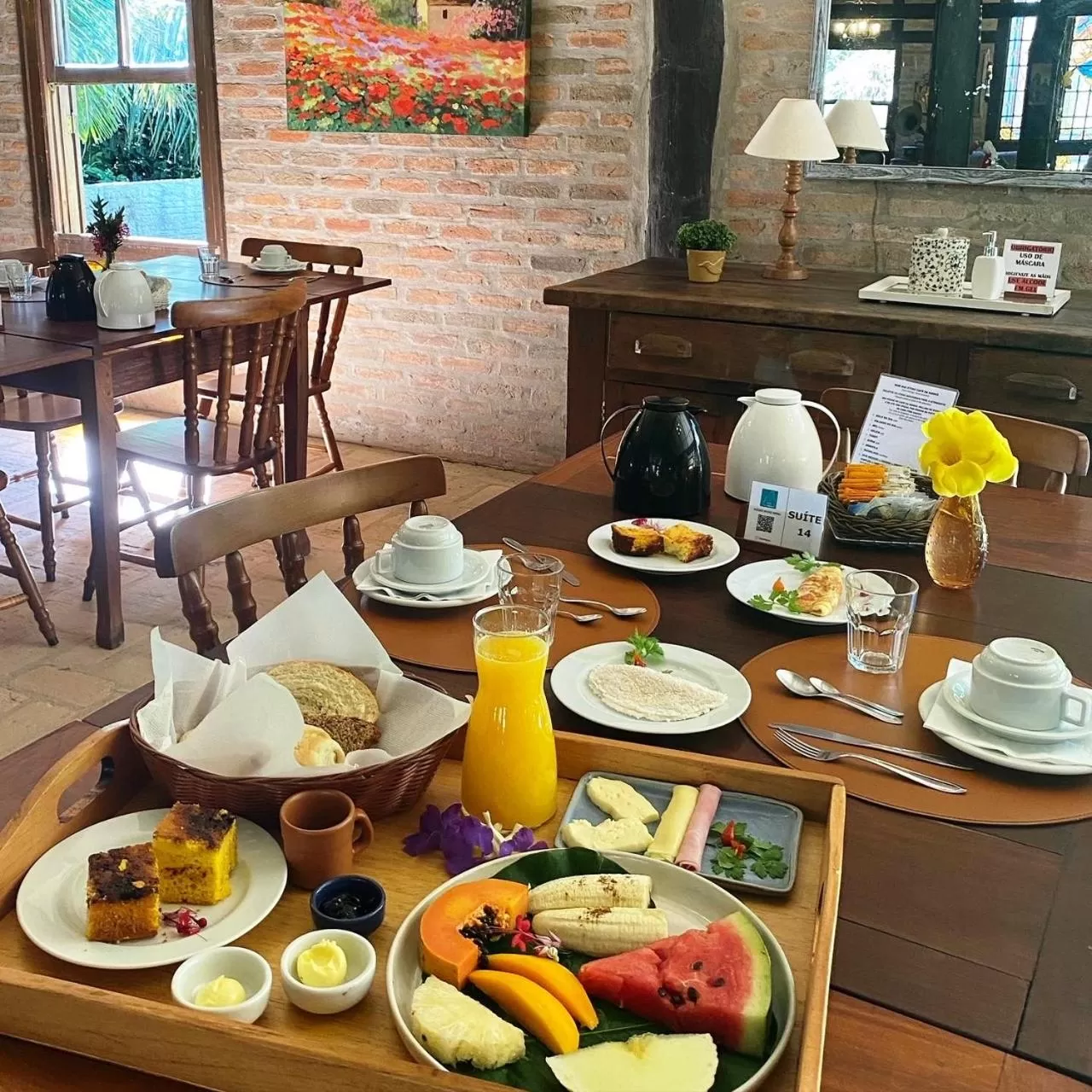 Breakfast in Hotel Santa Esmeralda
