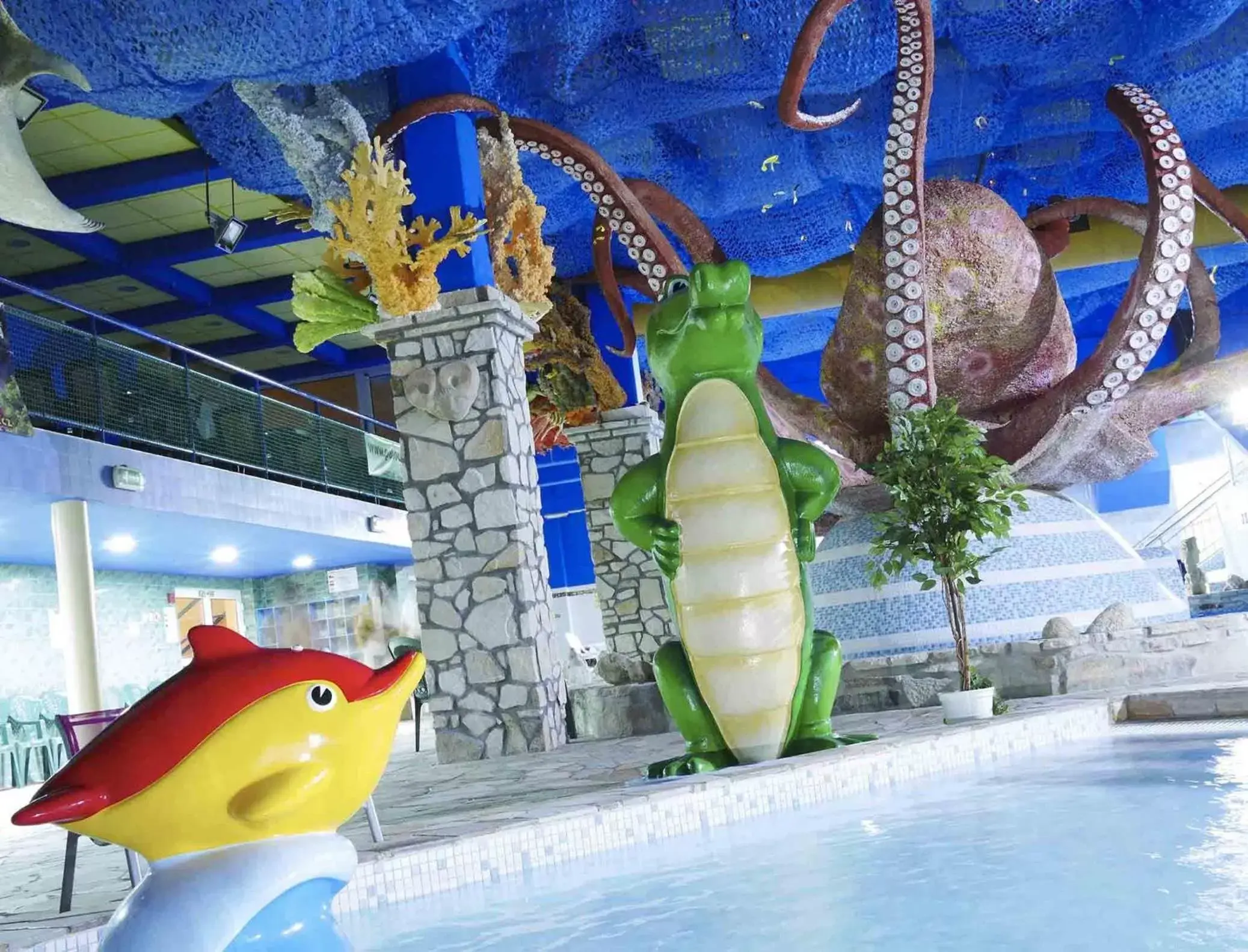 Aqua park, Water Park in Wellness Hotel Babylon