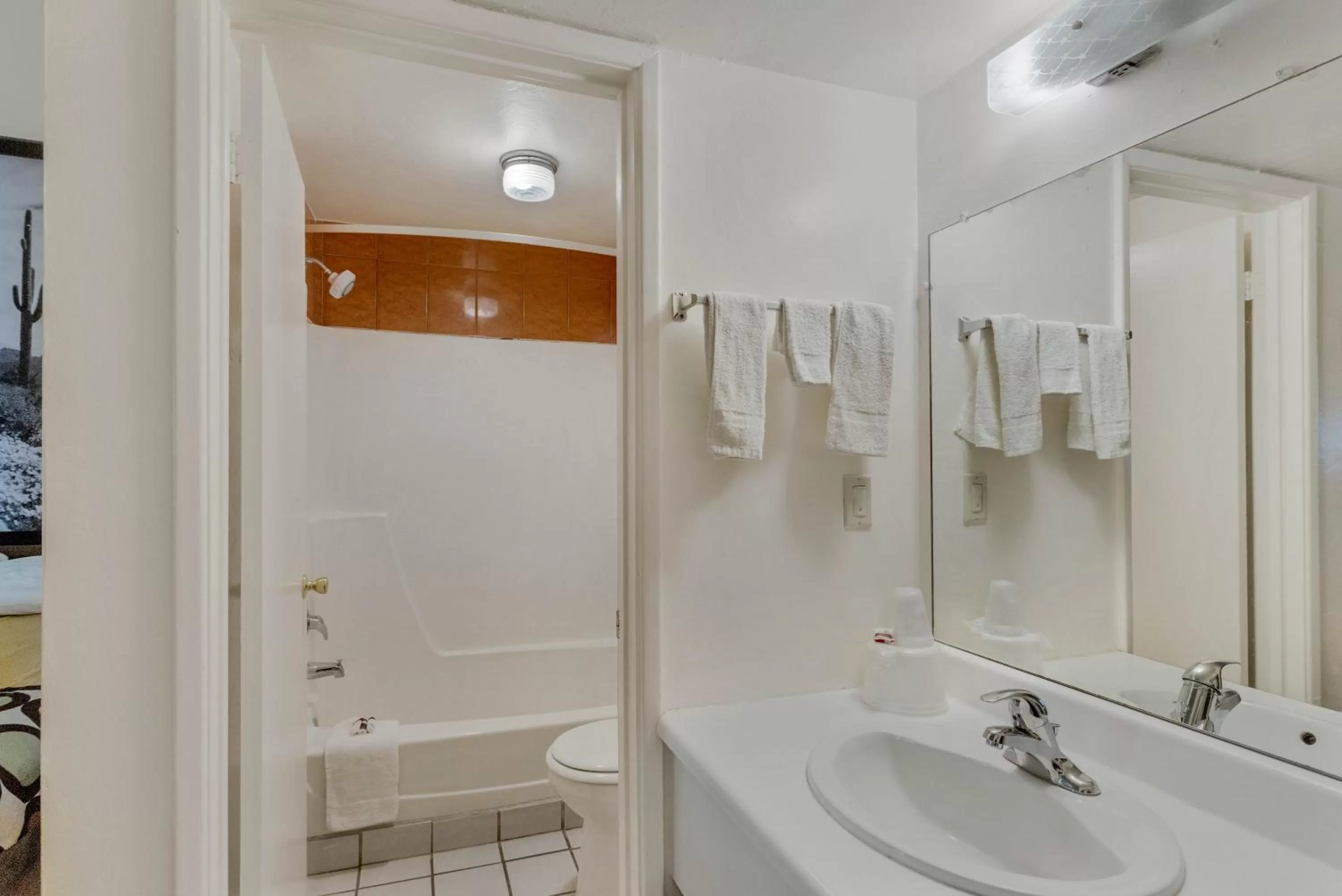 Bathroom in Motel 6 Tucson, AZ - East Williams Center