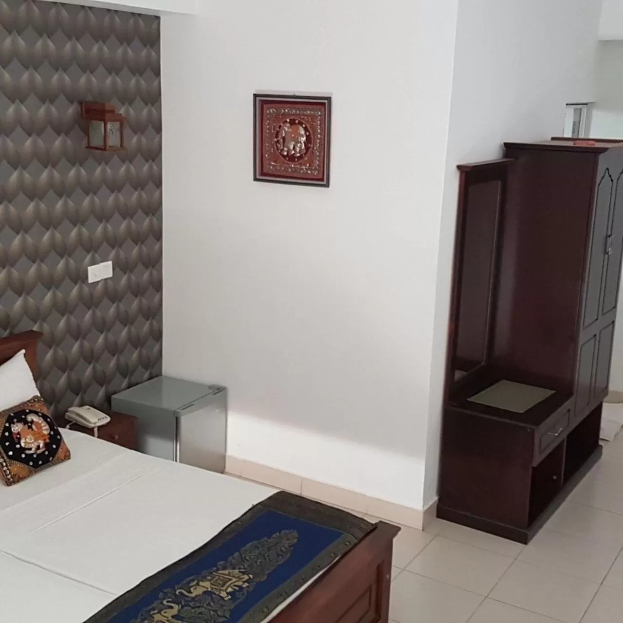 Bed in Kandy Supreme Hotel