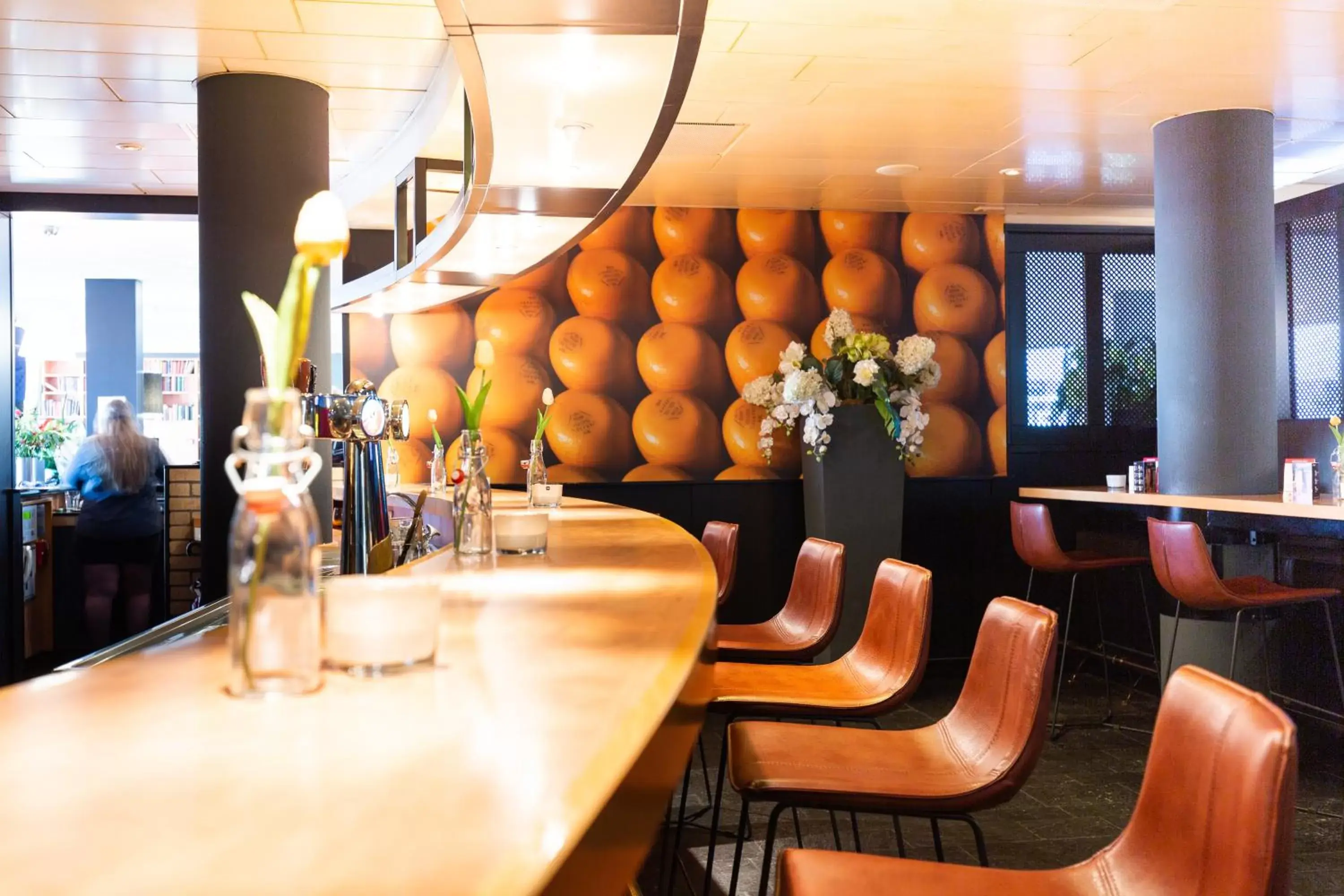 Lobby or reception, Lounge/Bar in Best Western Plus Amsterdam Airport Hotel