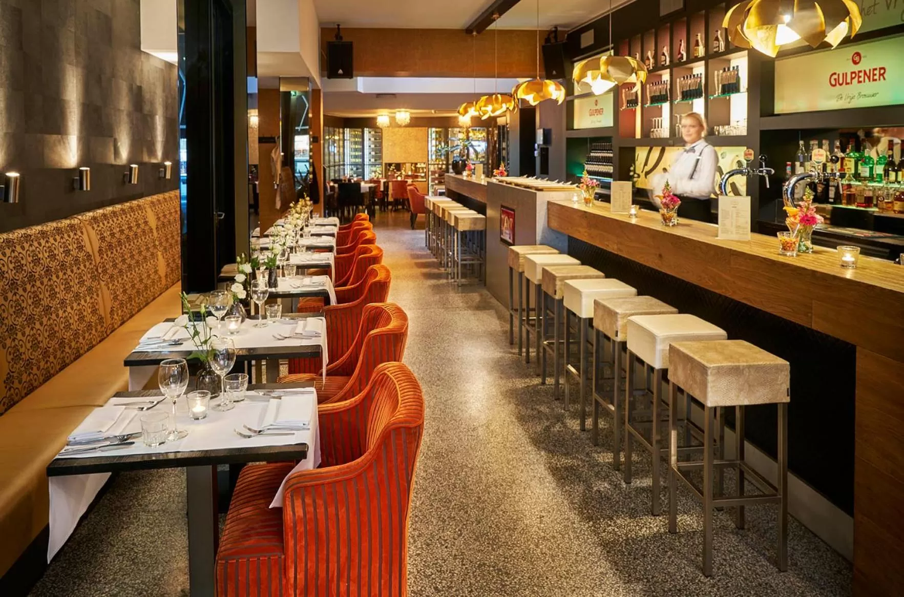 Restaurant/places to eat in Saillant Hotel Maastricht City Centre - Auping Hotel Partner