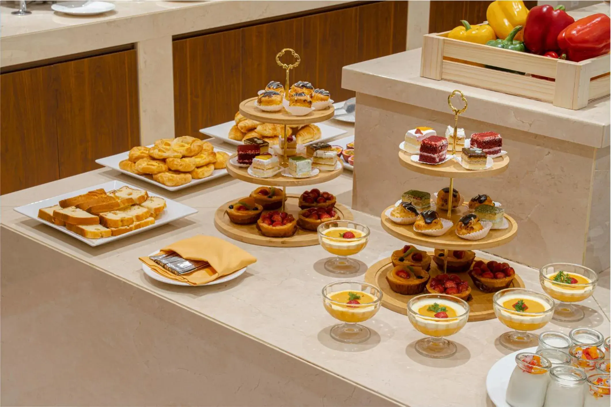 Buffet breakfast in Grand Cititel Hanoi Hotel