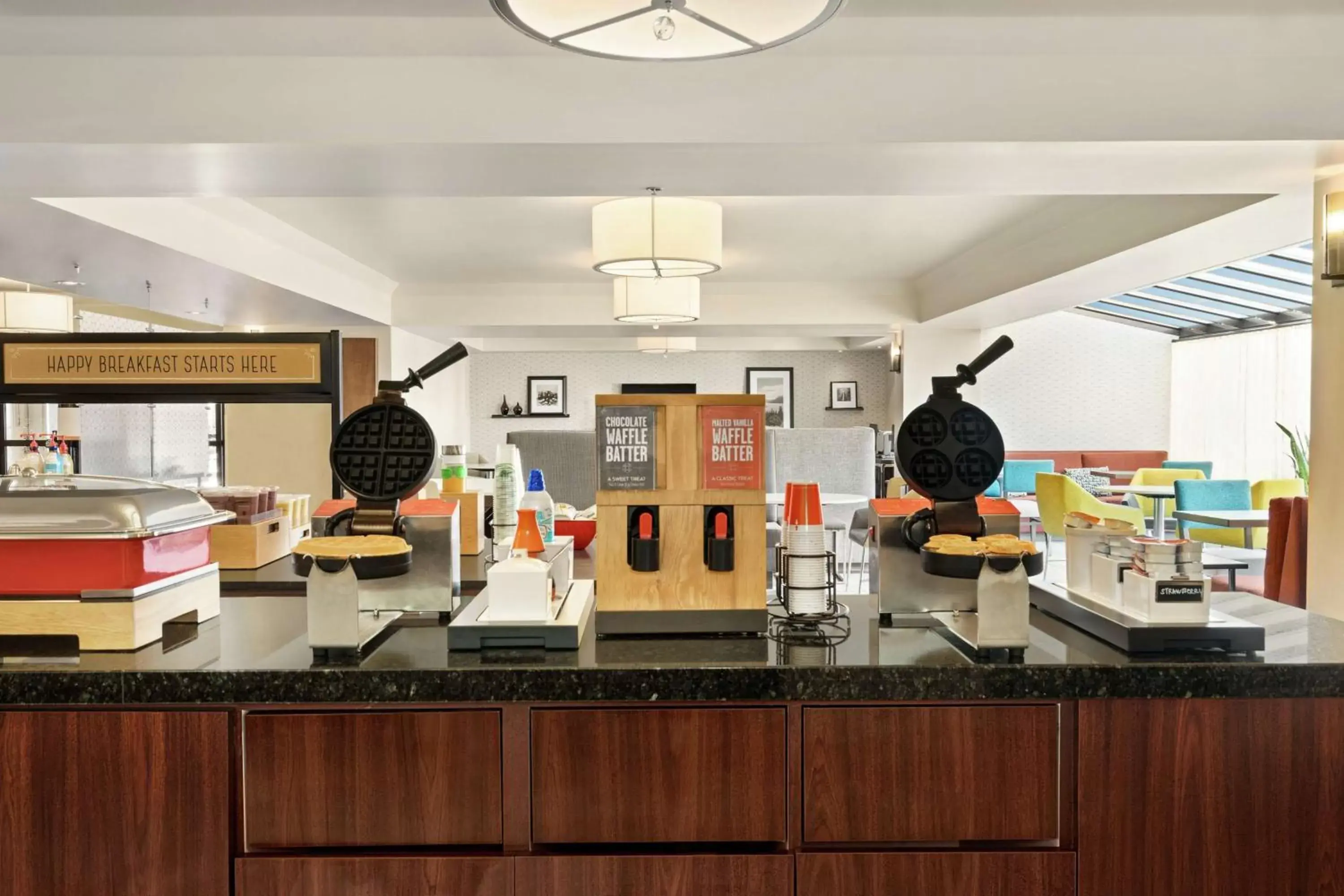 Breakfast in Hampton Inn Portland Airport Breakfast in Hampton Inn Portland Airport