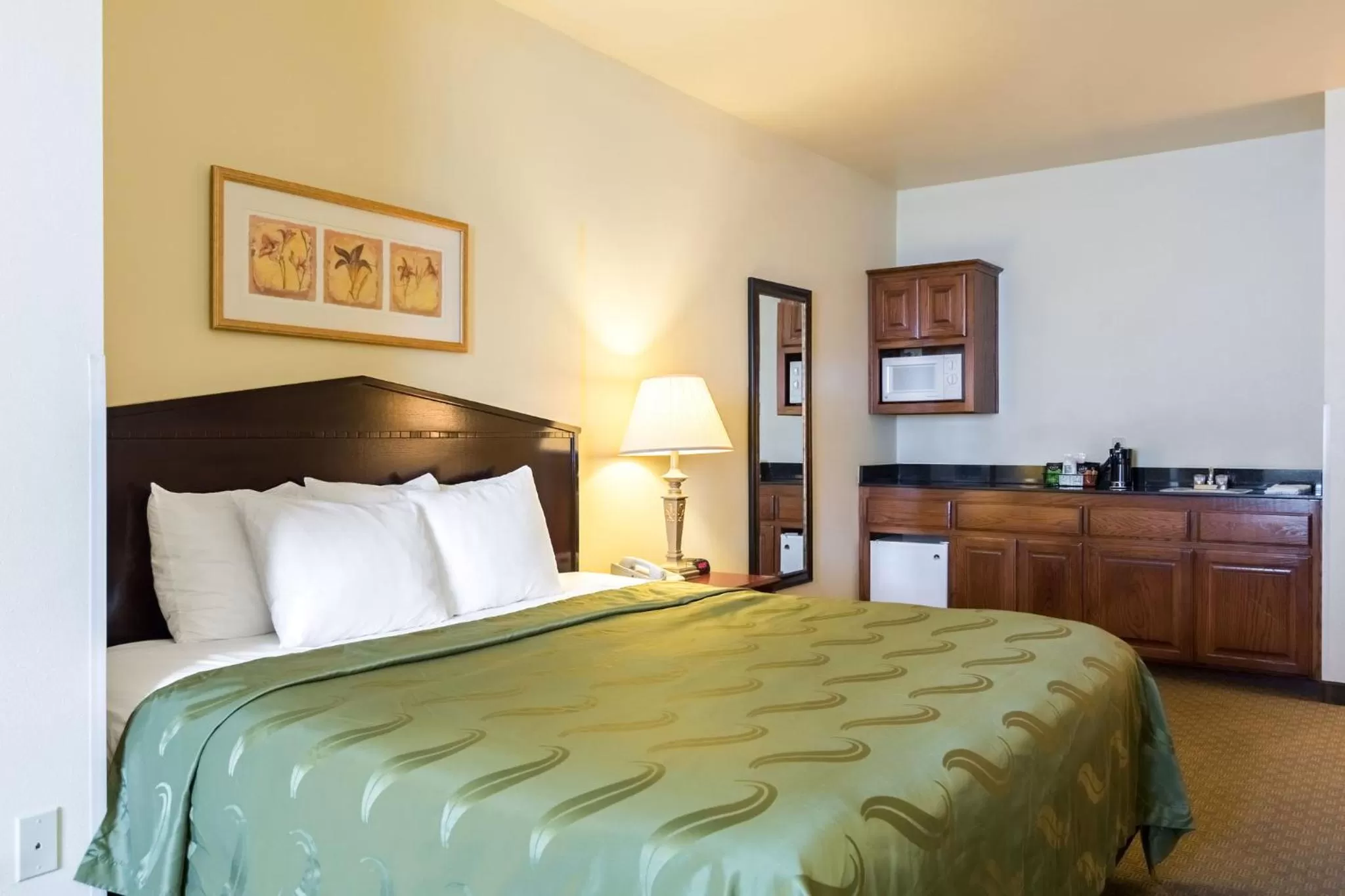 Bed in Quality Inn & Suites of Alma - Northeast from Fort Smith