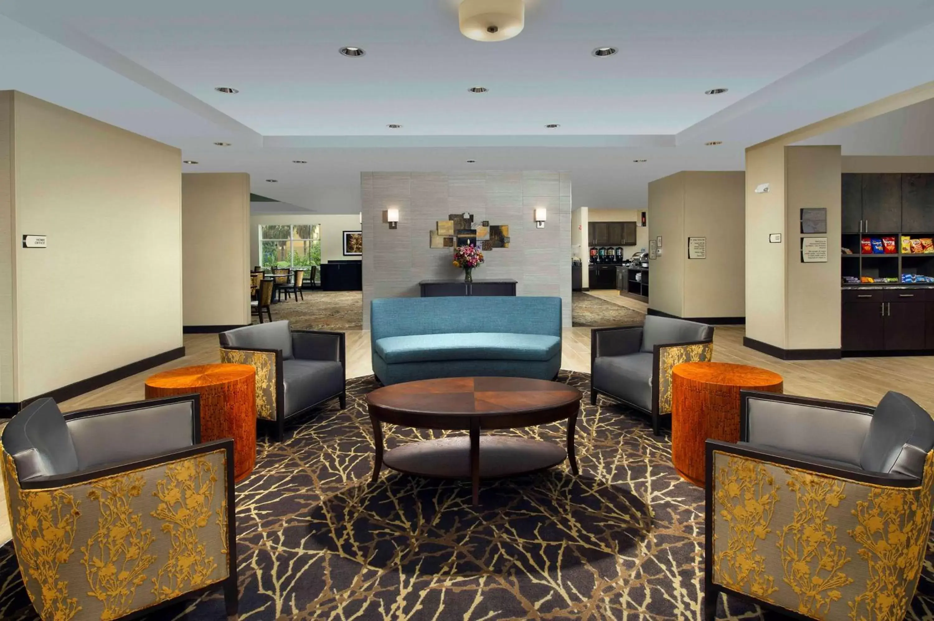 Lobby or reception in Homewood Suites San Antonio Airport