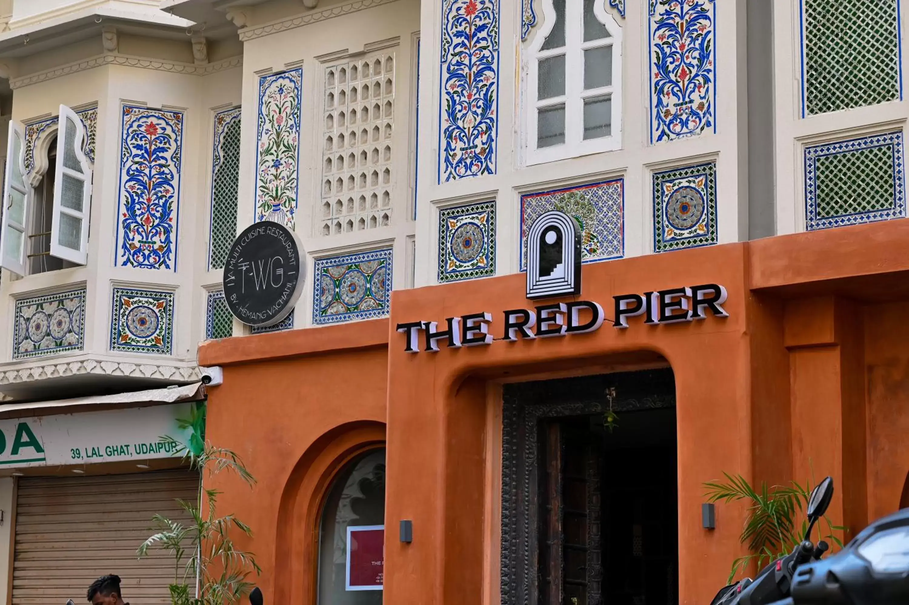 Property building in The Red Pier by Downtown Udaipur