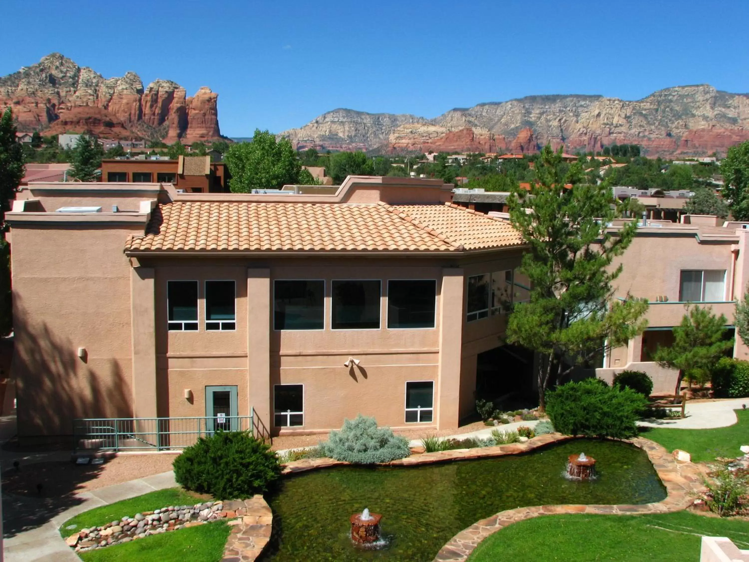 Property building in Sedona Springs Resort Property building in Sedona Springs Resort