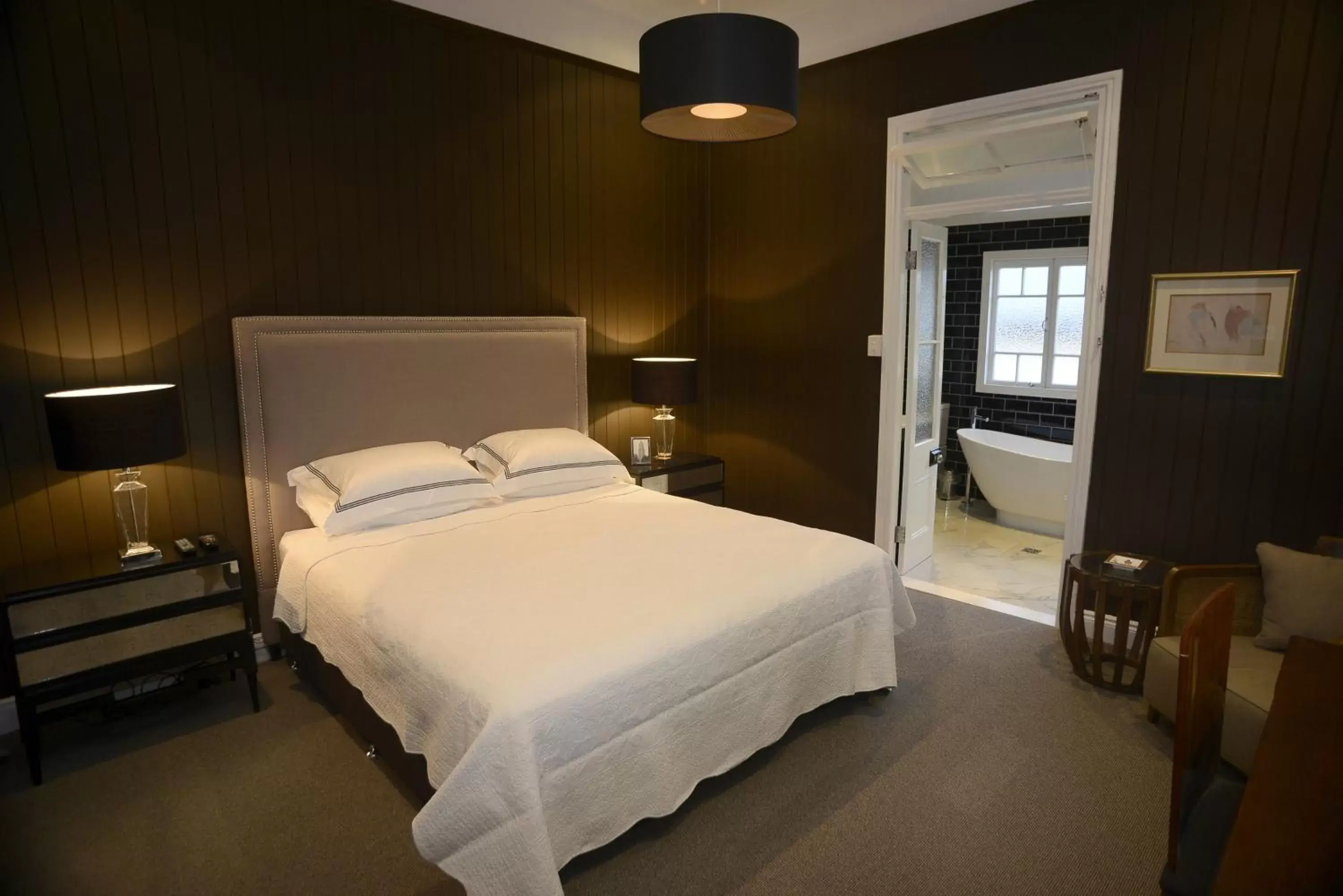 Bedroom, Bed in Heal House Bedroom, Bed in Heal House